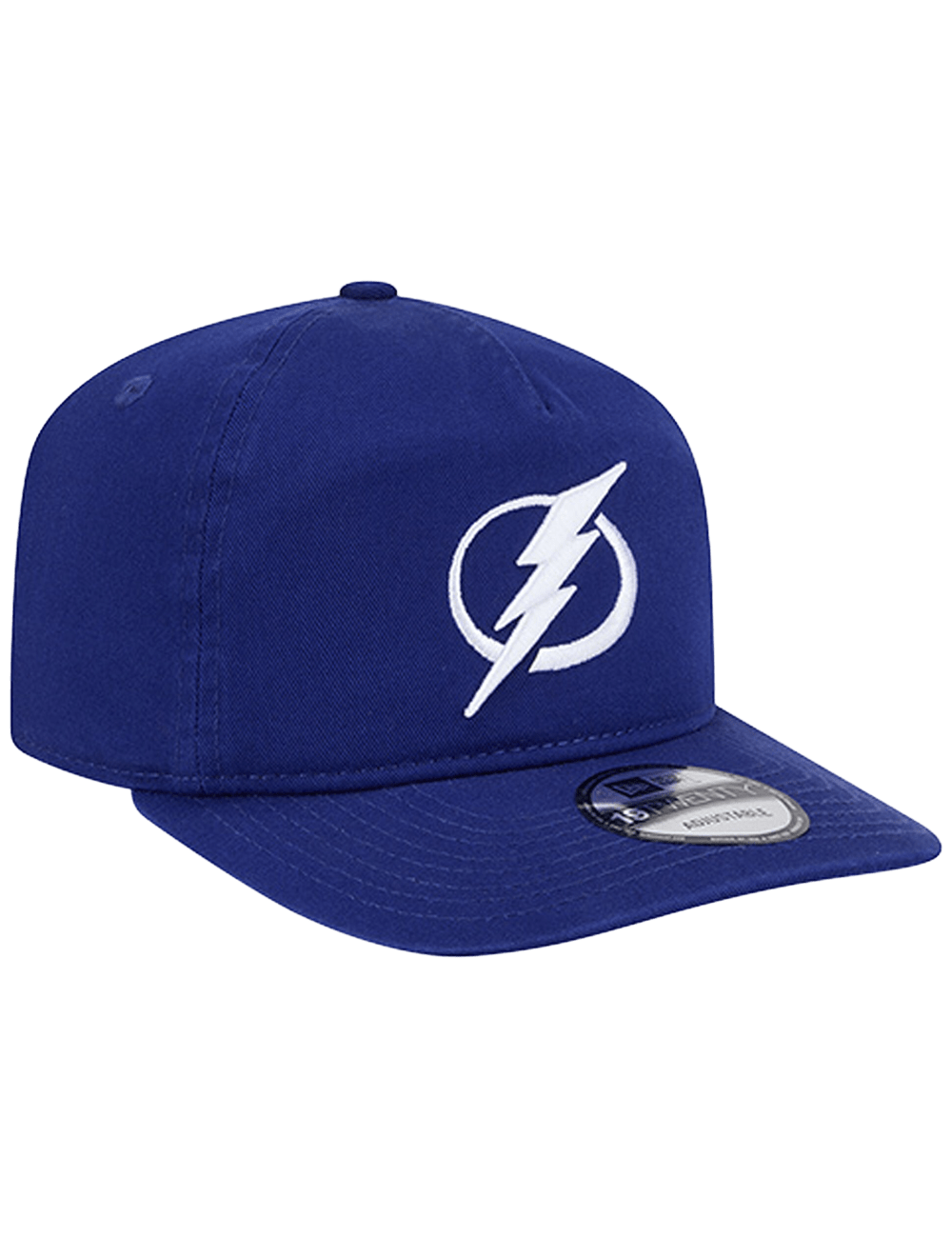 Tampa Bay Lightning New Era NHL Team 19TWENTY Pre-Curved Snapback Hat - Blue