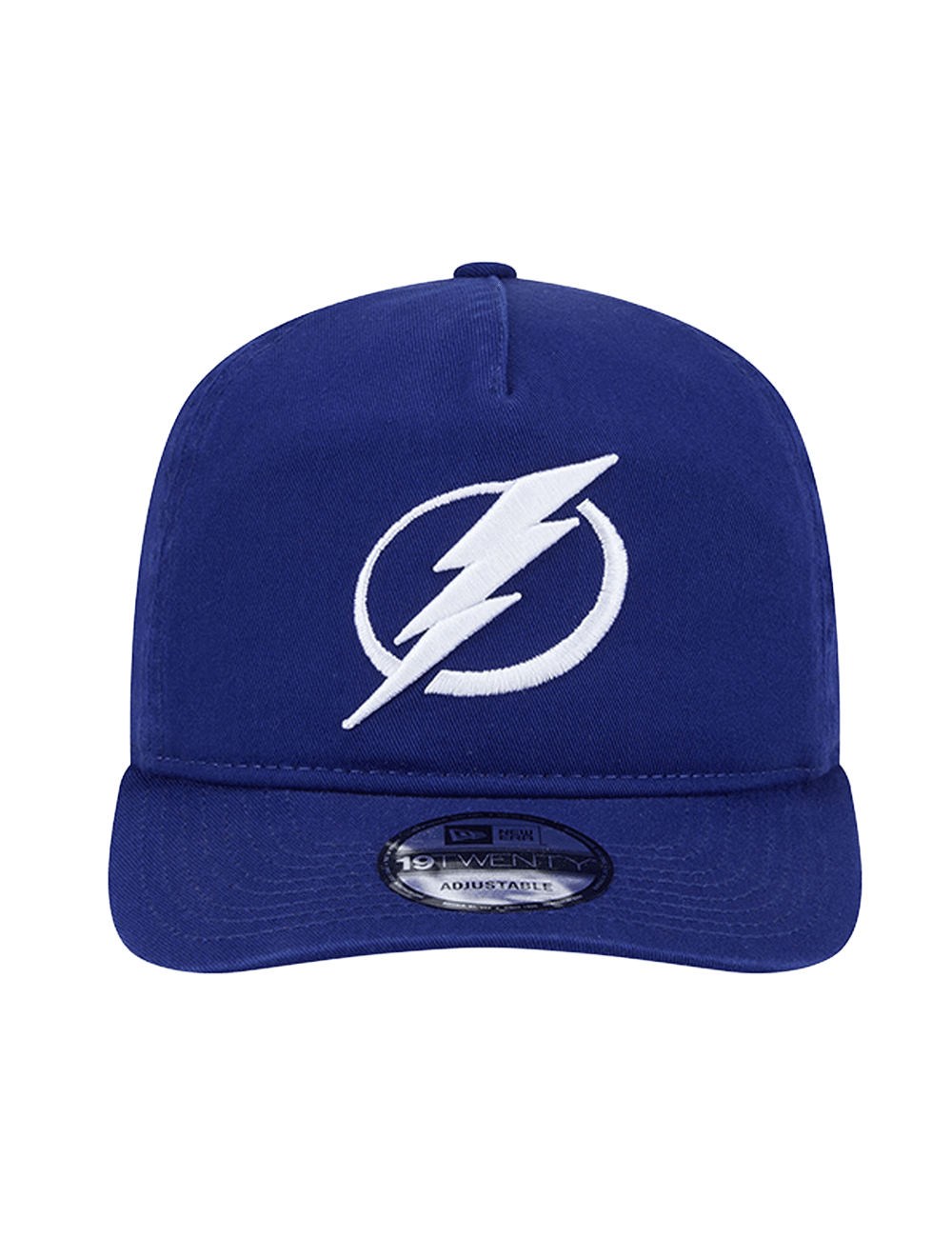 Tampa Bay Lightning New Era NHL Team 19TWENTY Pre-Curved Snapback Hat - Blue