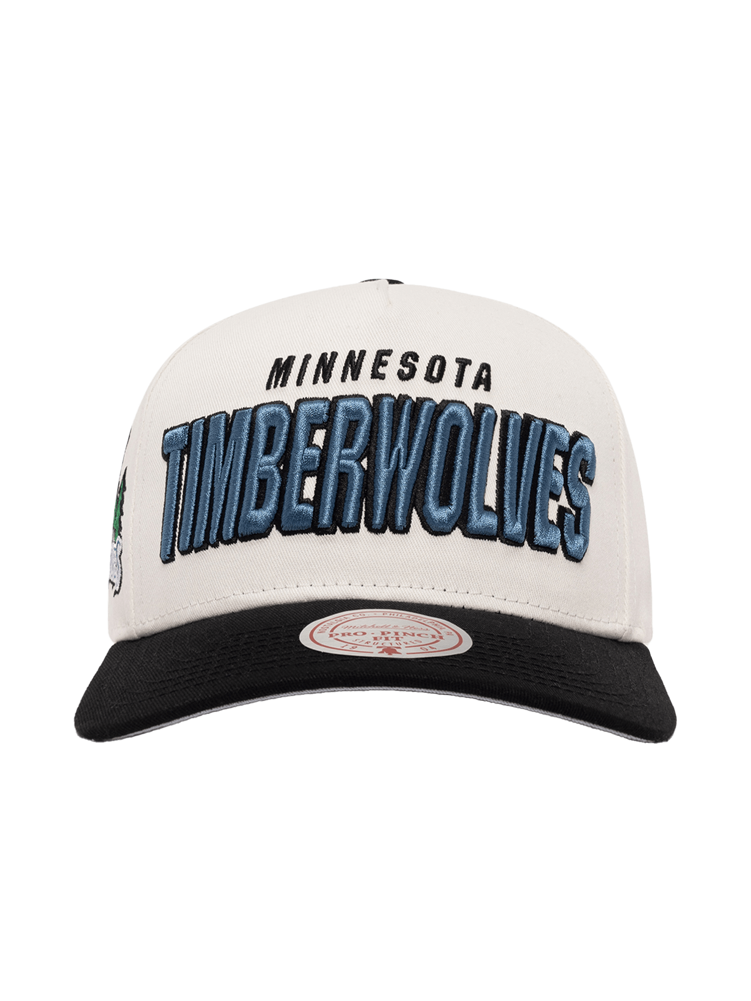 Minnesota Timberwolves Mitchell & Ness NBA HWC Draft Day Pro Pinch Snapback Hat