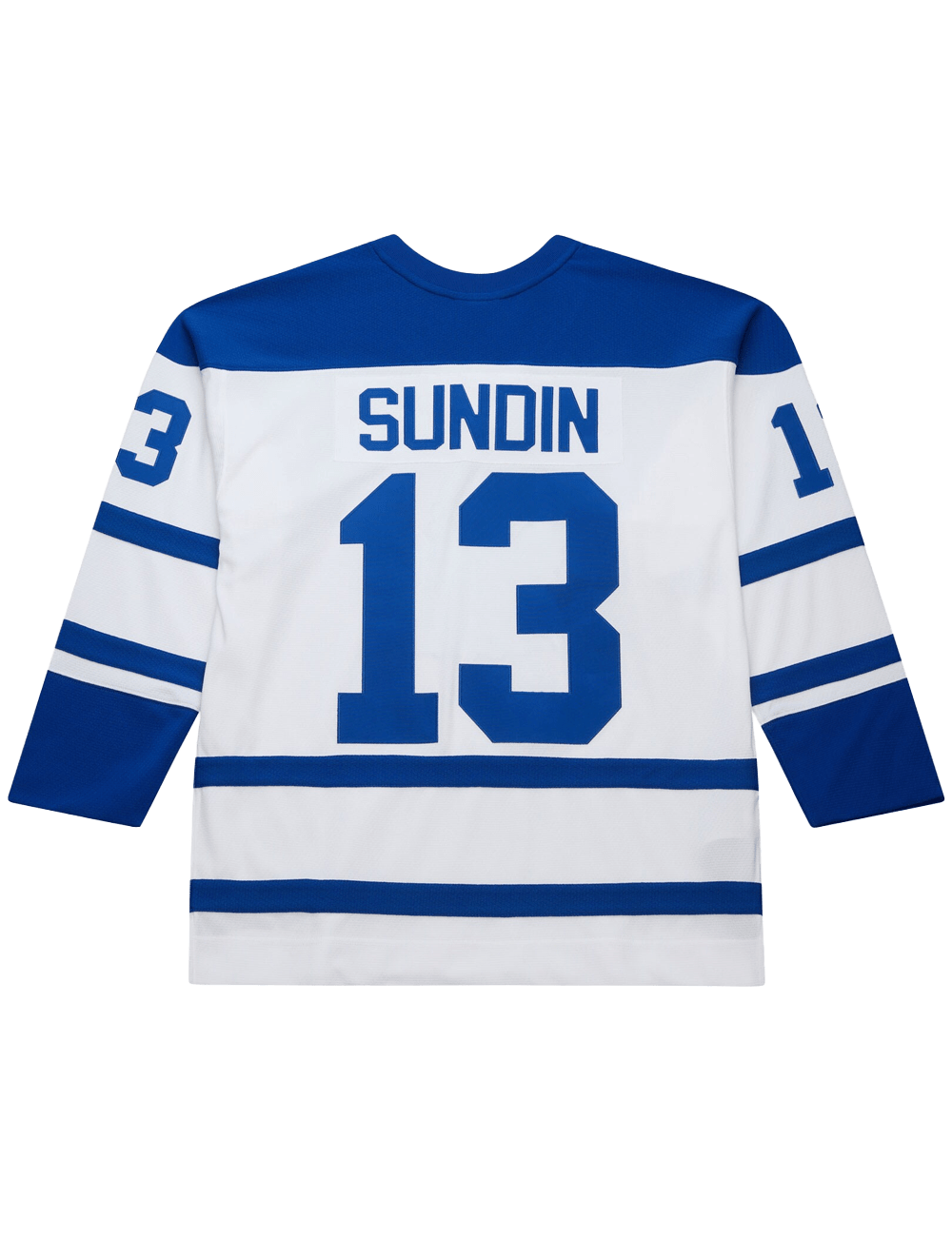 Mats Sundin Toronto Maple Leafs Mitchell & Ness NHL 01 Alt Power Play Jersey - White