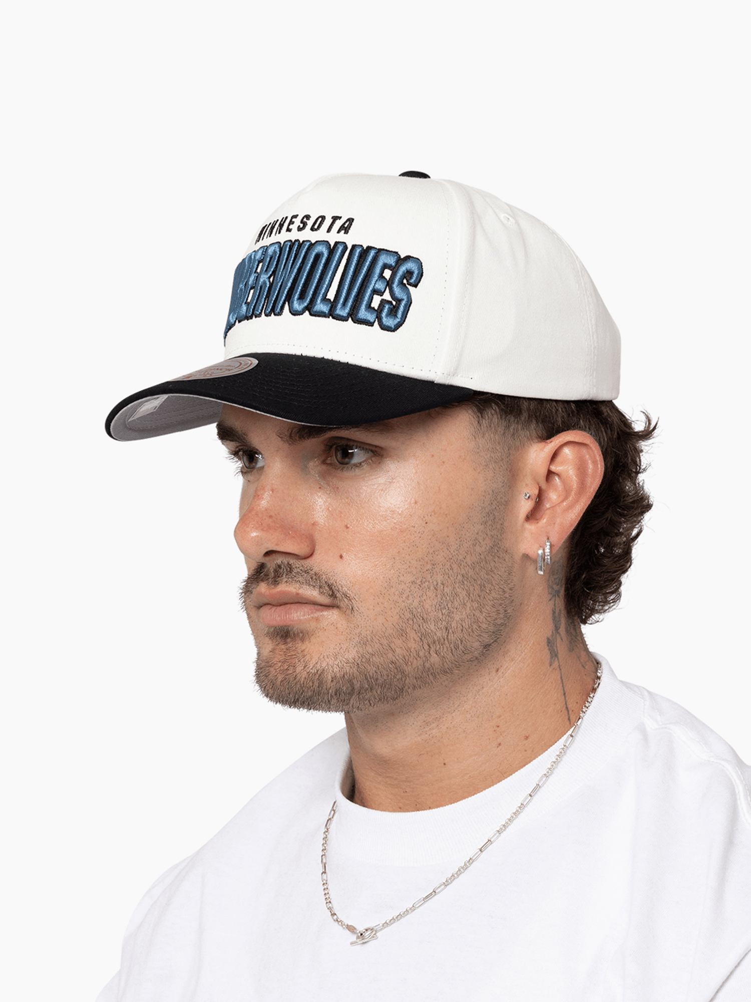 Minnesota Timberwolves Mitchell & Ness NBA HWC Draft Day Pro Pinch Snapback Hat
