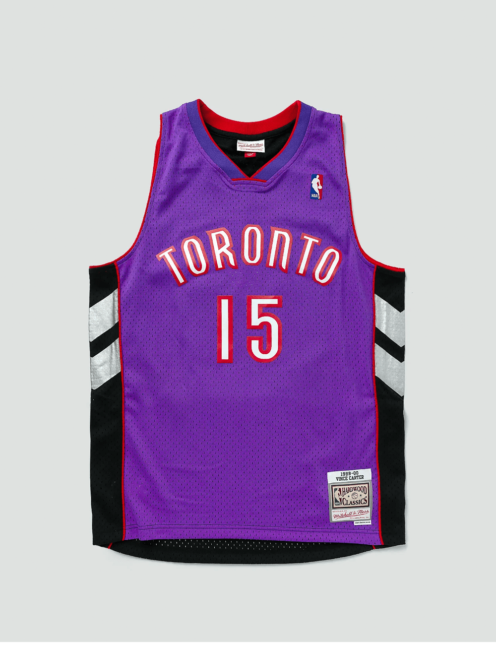 Vince Carter Toronto Raptors Mitchell & Ness NBA 99-00 Home HWC Swingman Jersey - Purple