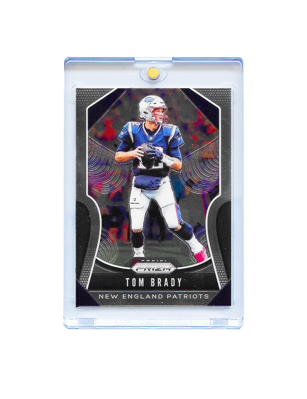Tom Brady New England Patriots Panini NFL Prizm 2019 Base Card