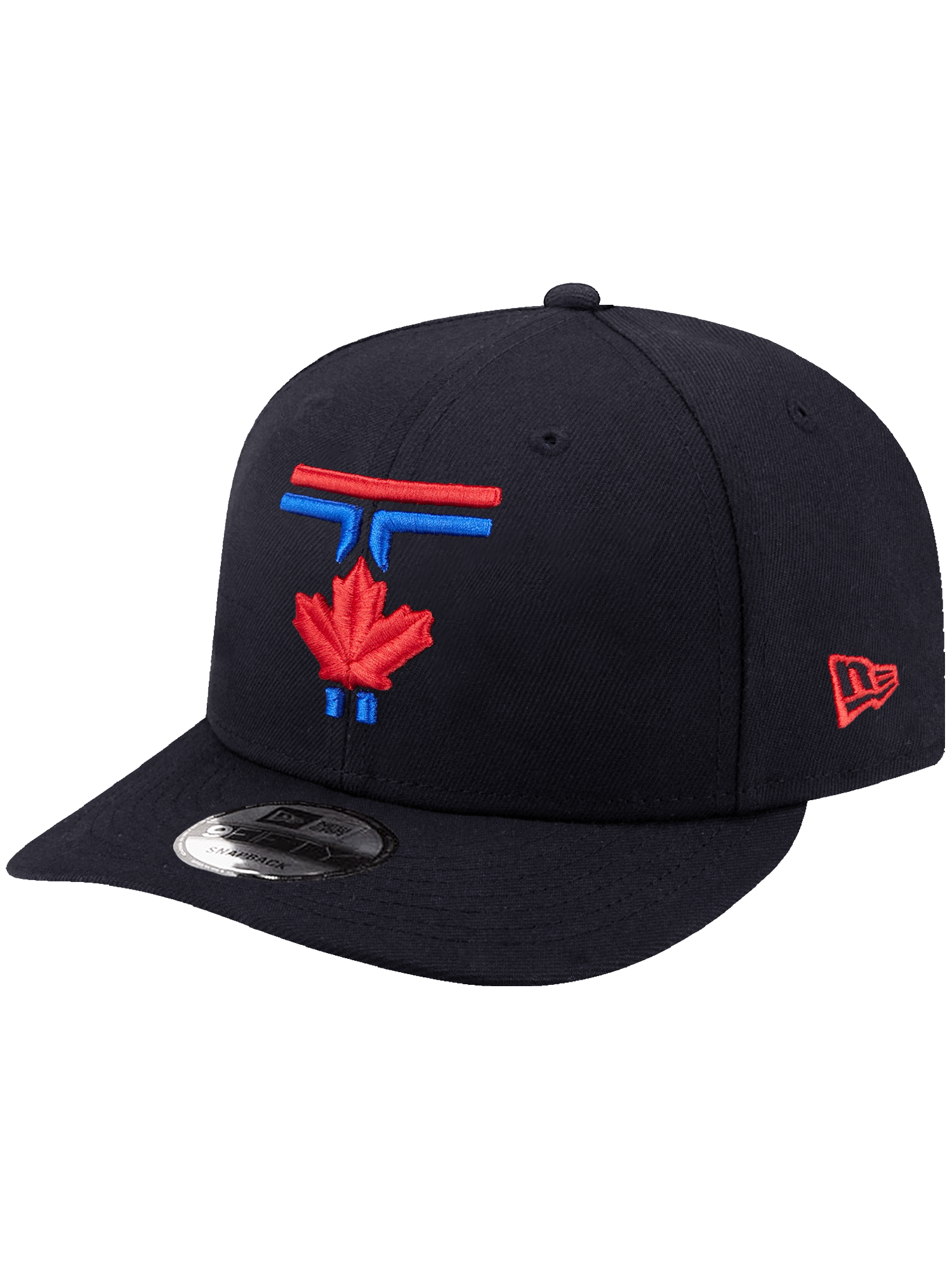 Toronto Blue Jays New Era MLB City Connect 9FIFTY Pre-Curved Snapback Hat - Navy