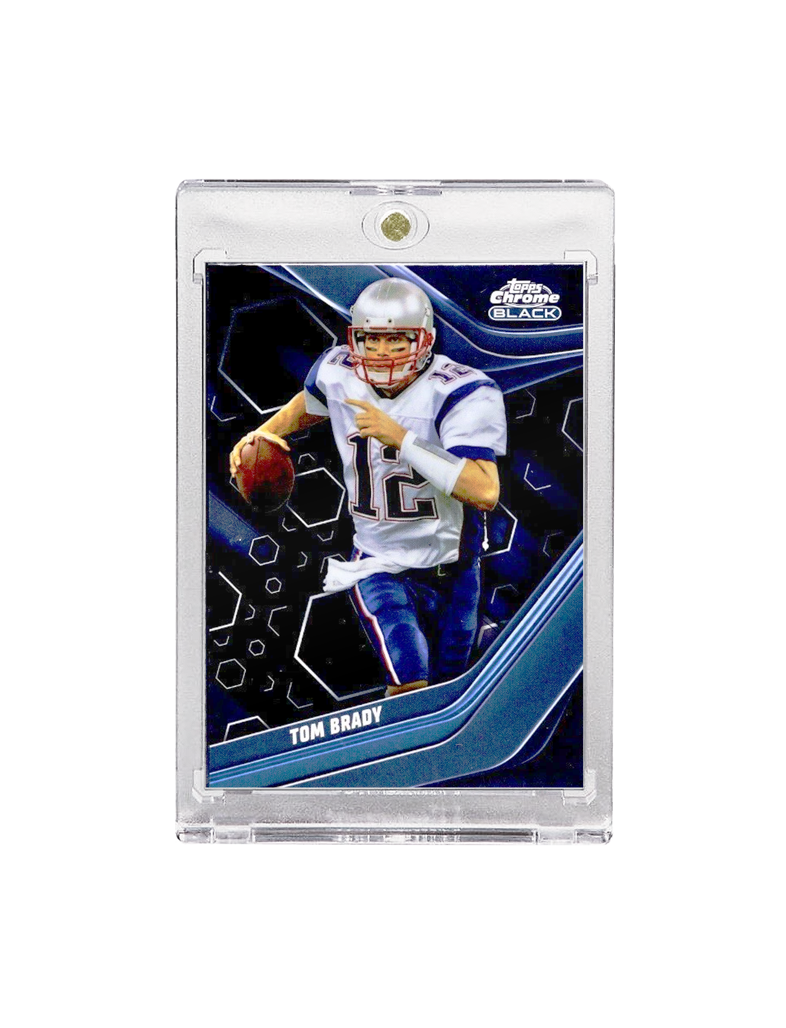Tom Brady New England Patriots Topps NFL 2023 Chrome Black Card