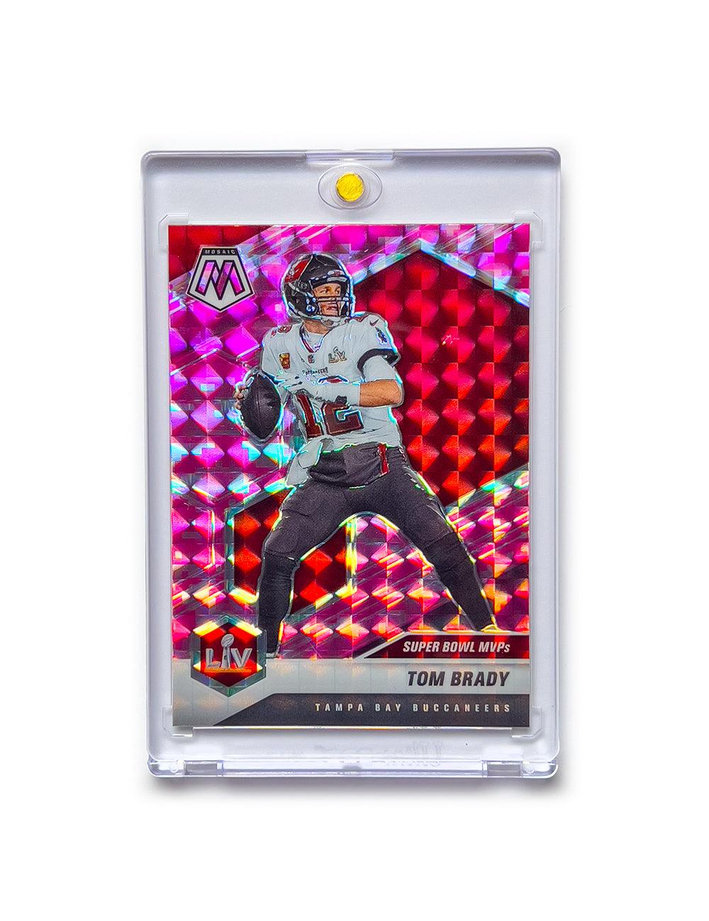 Tom Brady Tampa Bay Buccaneers Panini NFL 21 Mosaic Pink Camo Card