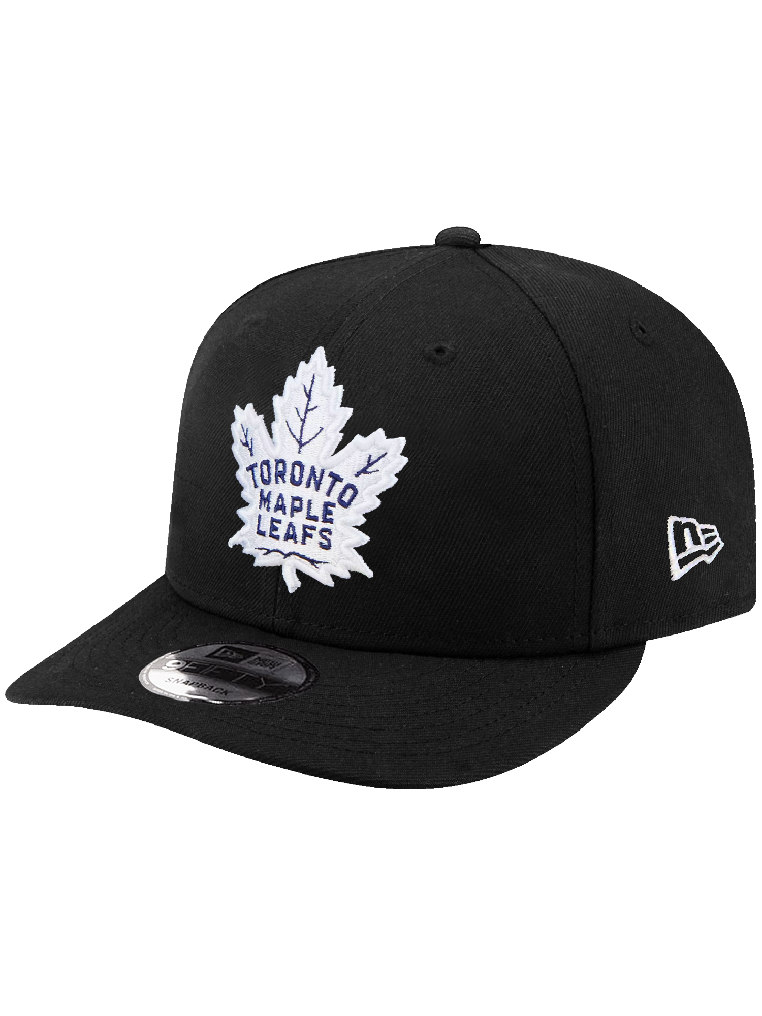 Toronto Maple Leafs New Era NHL Team 9FIFTY Pre-Curved Snapback Hat - Black