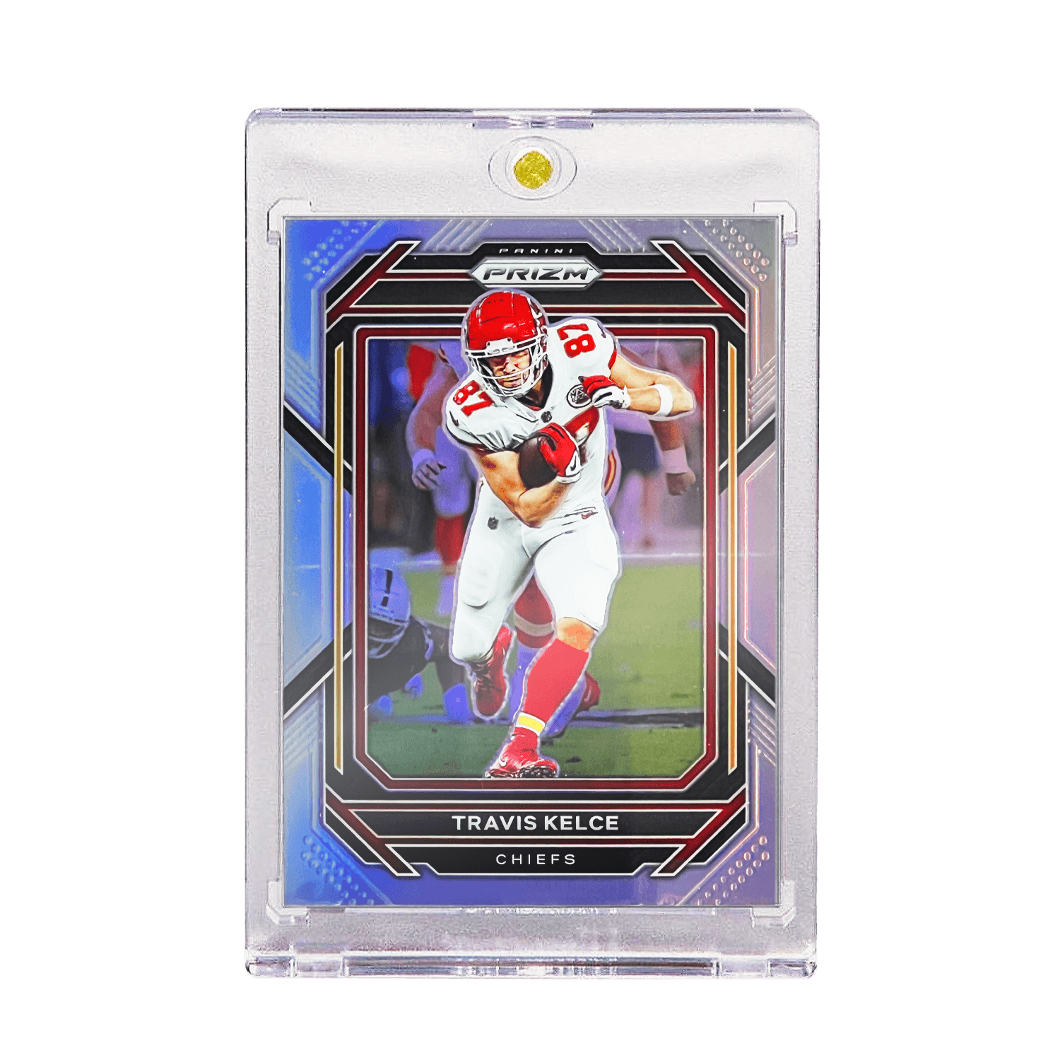 Travis Kelce Kansas City Chiefs Panini NFL 22 Prizm Silver Card