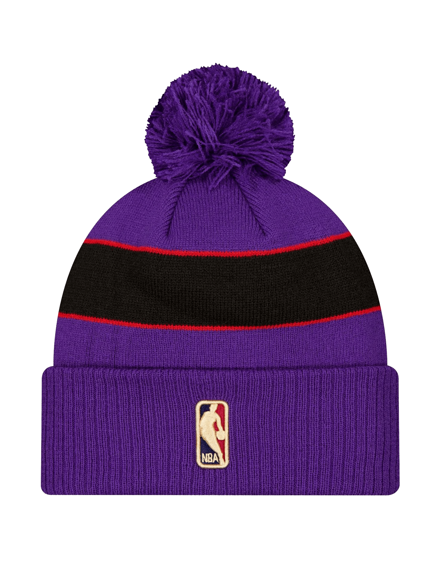 Toronto Raptors New Era NBA Classic Knit Beanie - Purple