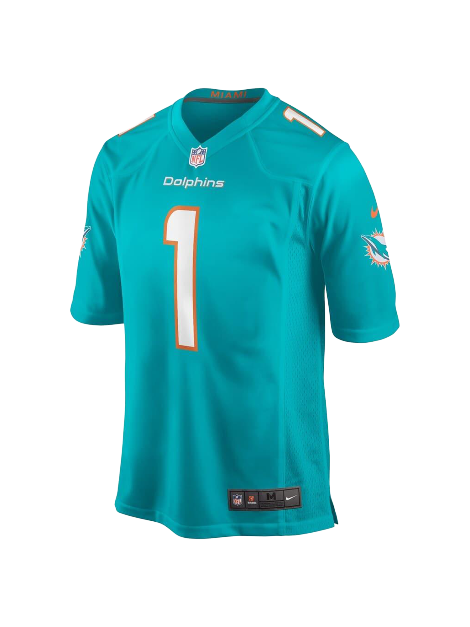 Tua Tagovailoa Miami Dolphins Nike NFL Game Jersey - Aqua