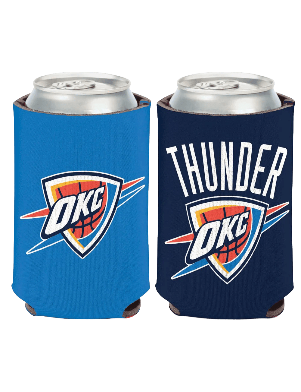 Oklahoma City Thunder Wincraft NBA Double Sided Can Cooler/Stubby Holder