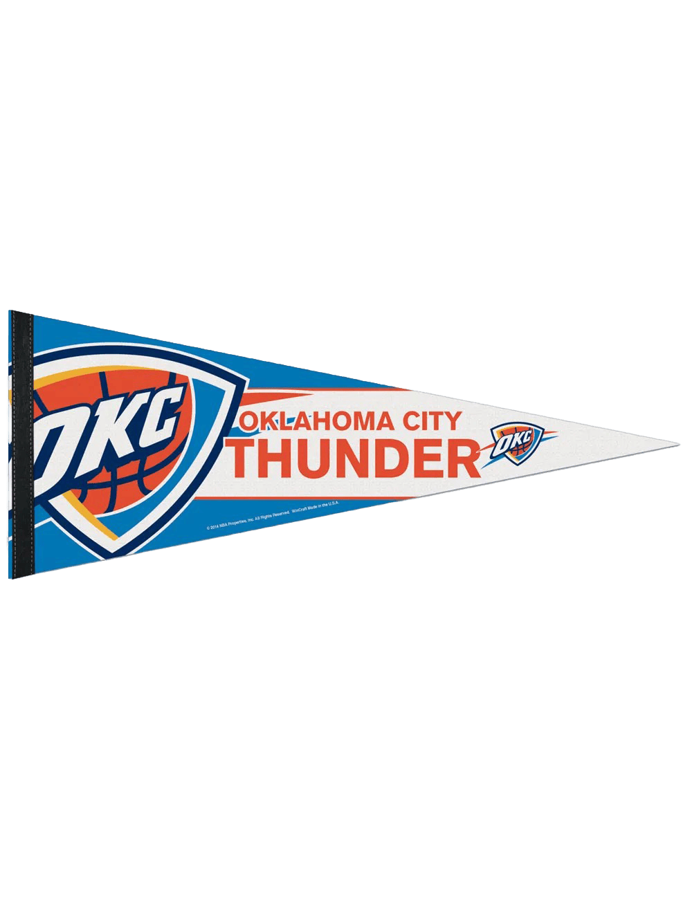 Oklahoma City Thunder Wincraft NBA 12 x 30" Premium Felt Pennant