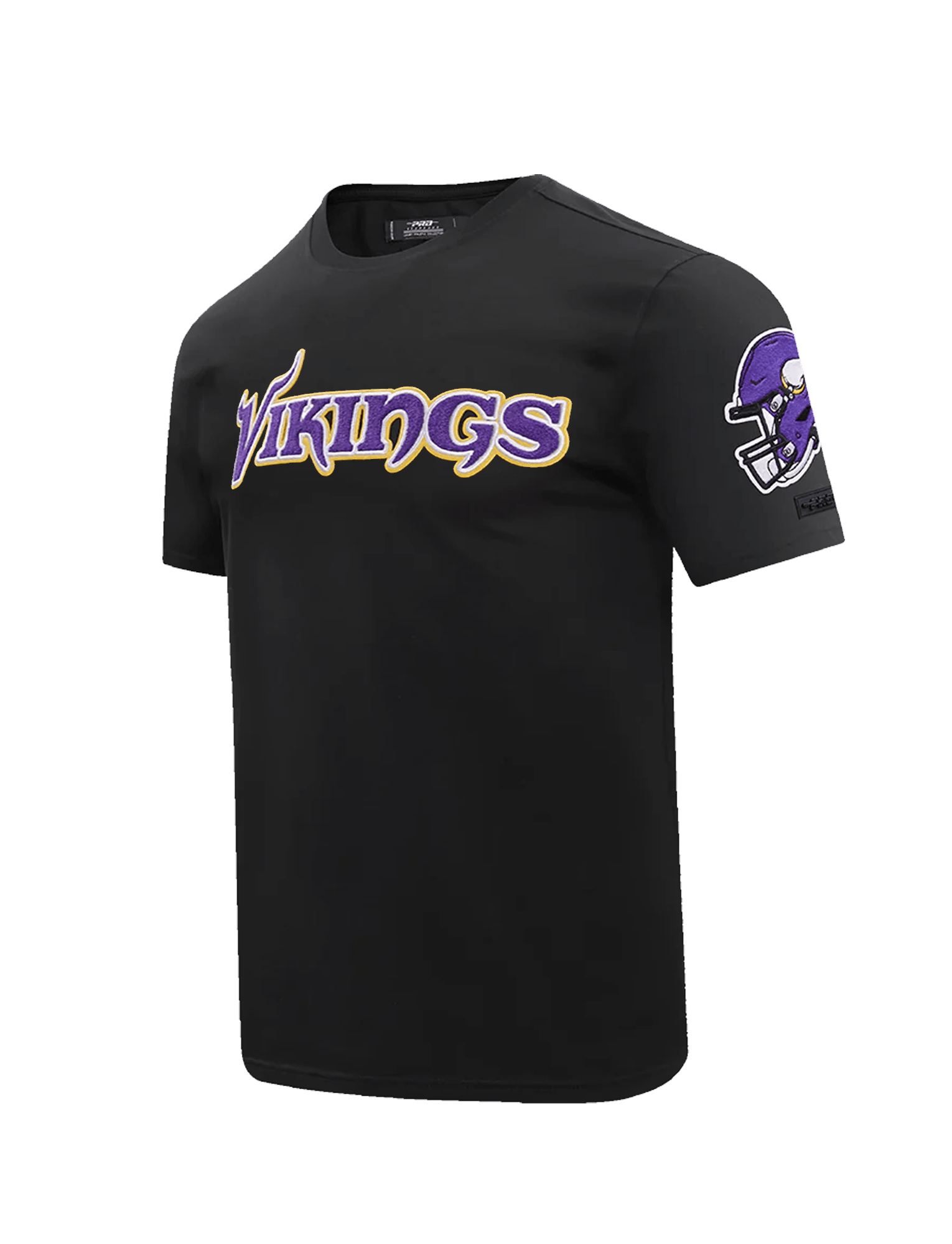 Minnesota Vikings Pro Standard NFL Classic Chenille Flex T-Shirt - Black