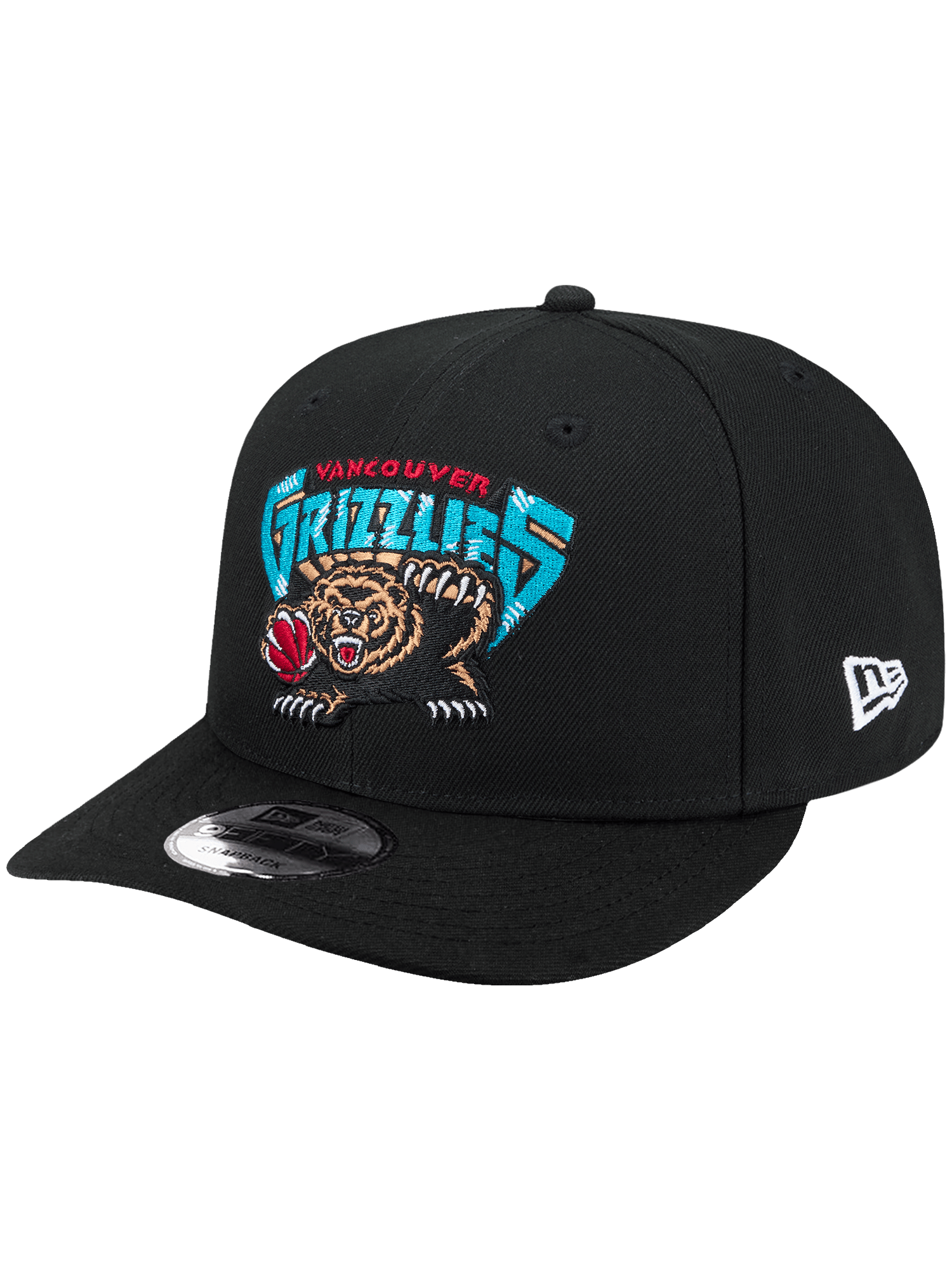 Memphis Grizzlies New Era NBA HWC 9FIFTY Pre-Curved Snapback Hat - Black