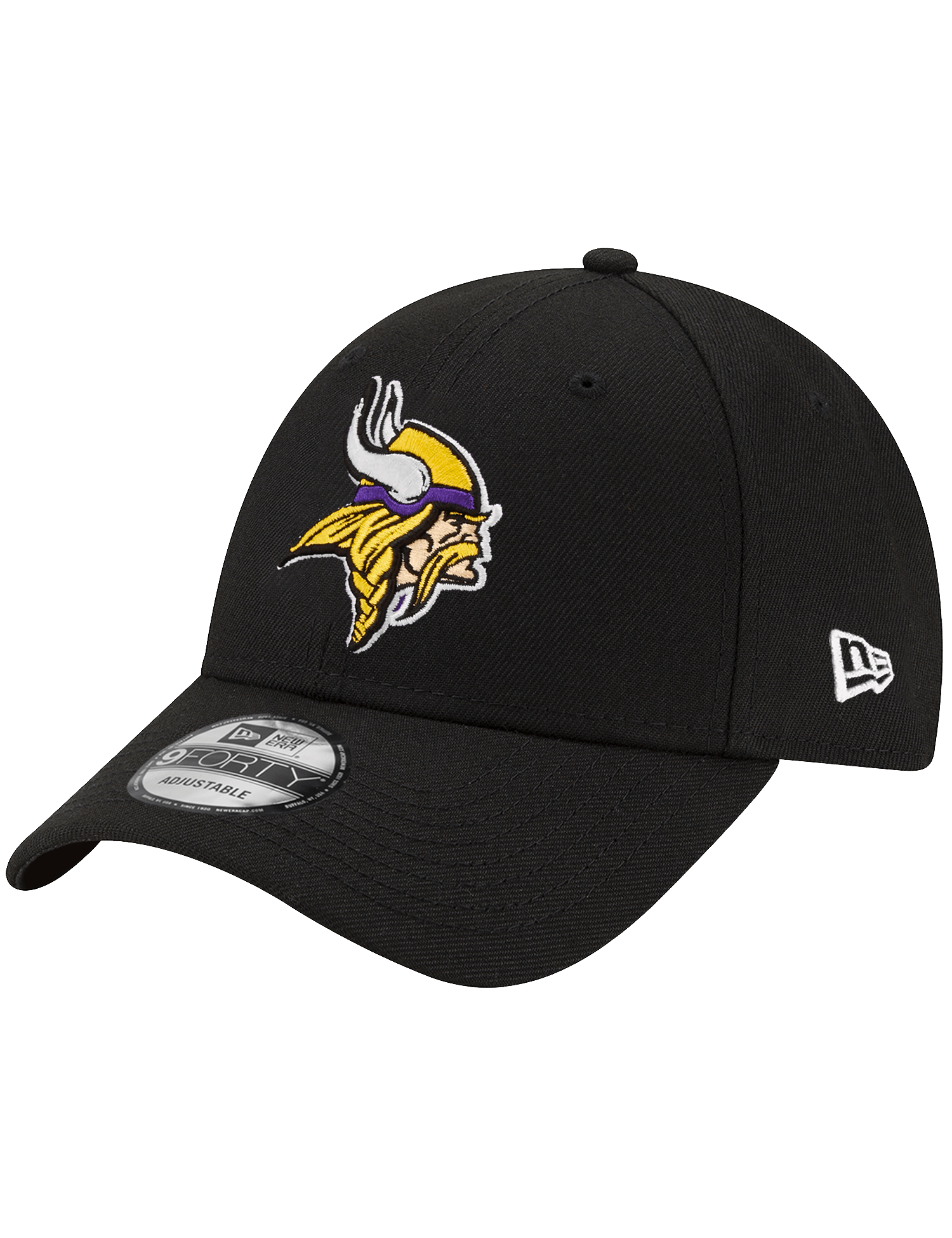 Minnesota Vikings New Era NFL Team 9FORTY Snapback Hat - Black