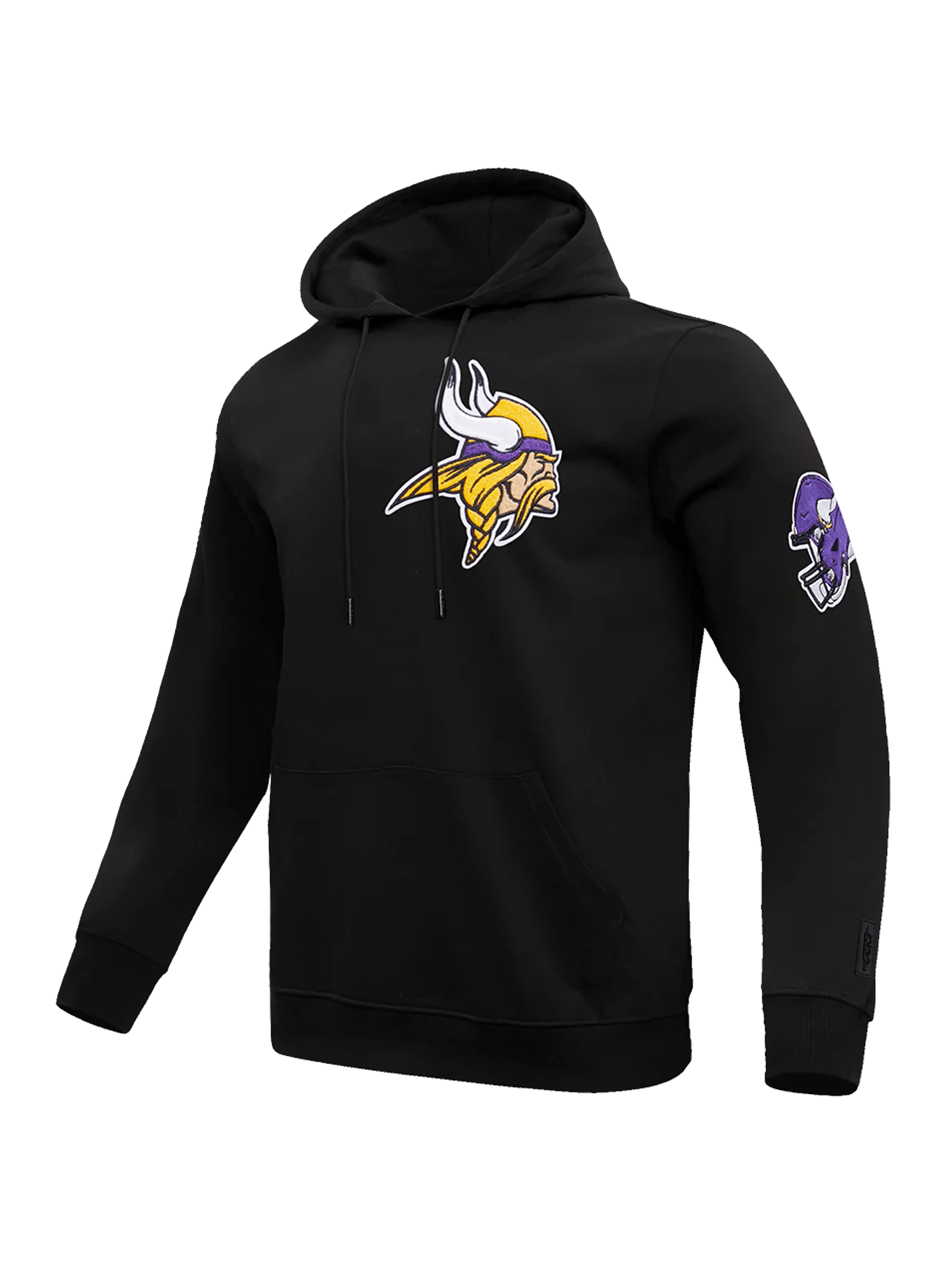Minnesota Vikings Pro Standard NFL Team Chenille Hoodie Jumper - Black