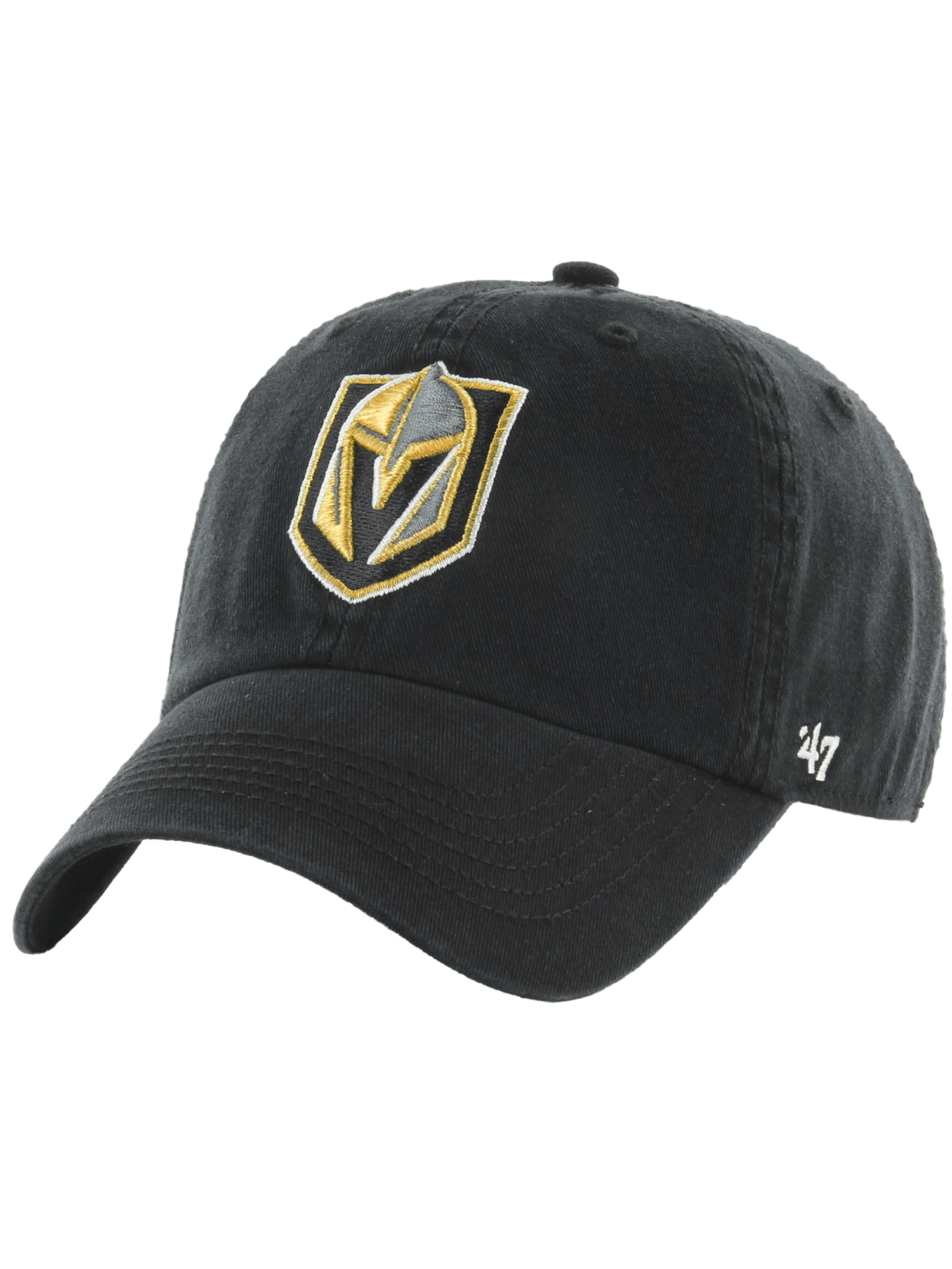 Vegas Golden Knights '47 NHL Team Clean Up Strapback Hat - Black