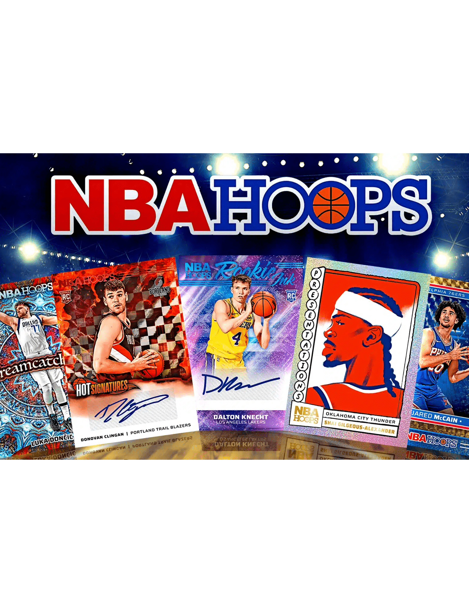 2024-25 NBA Panini Hoops Basketball Trading Card Value Pack