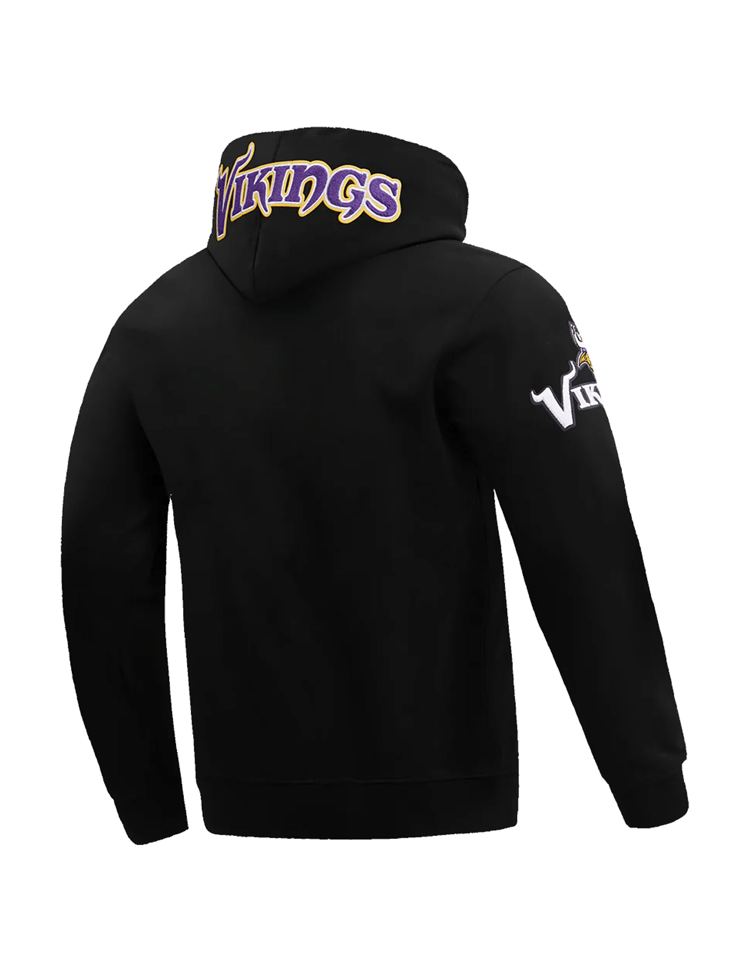 Minnesota Vikings Pro Standard NFL Team Chenille Hoodie Jumper - Black