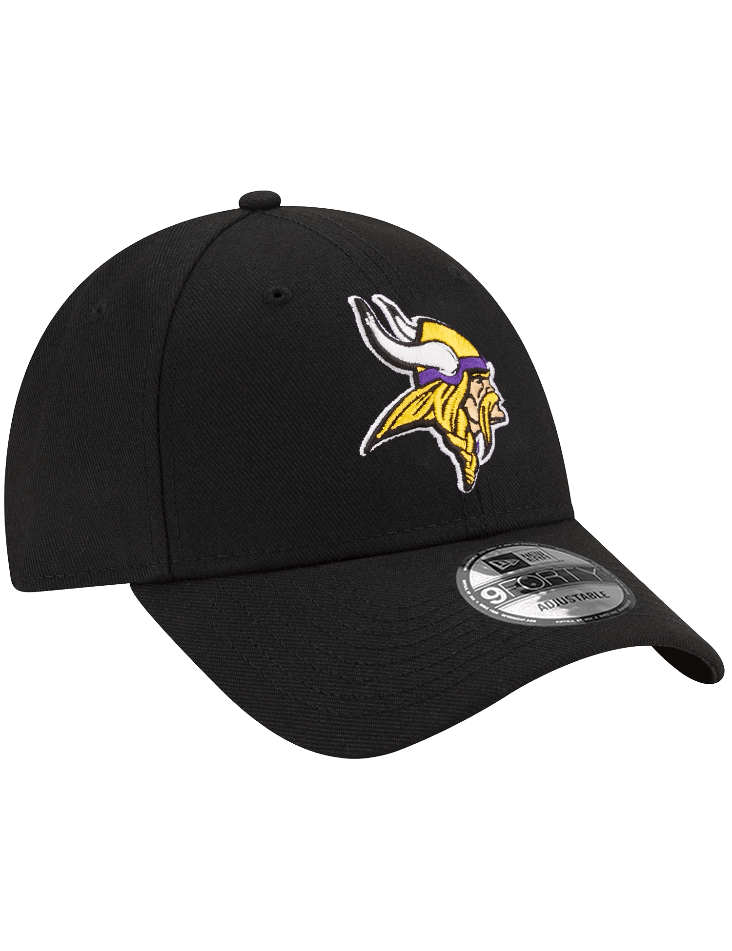 Minnesota Vikings New Era NFL Team 9FORTY Snapback Hat - Black