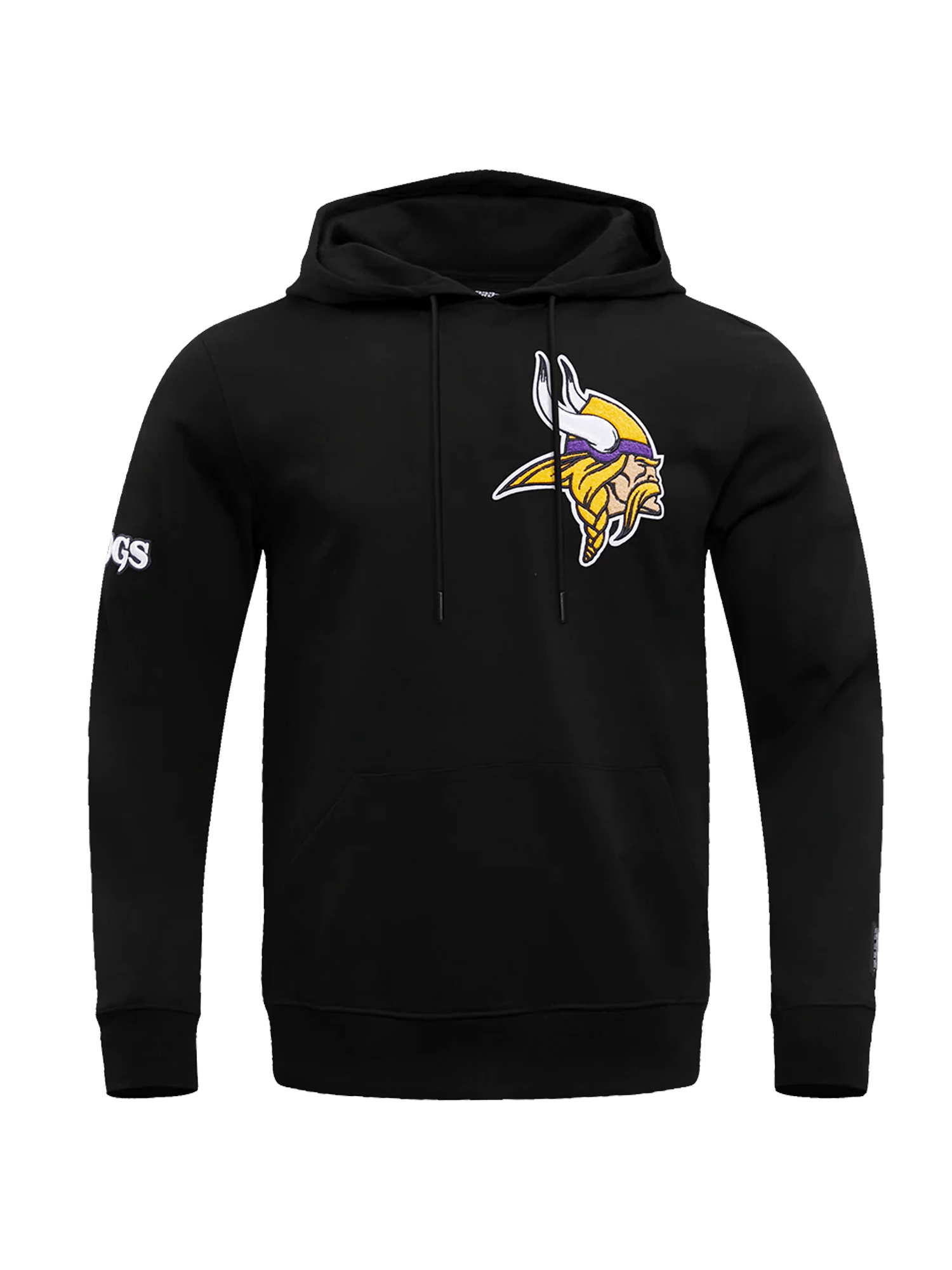Minnesota Vikings Pro Standard NFL Team Chenille Hoodie Jumper - Black