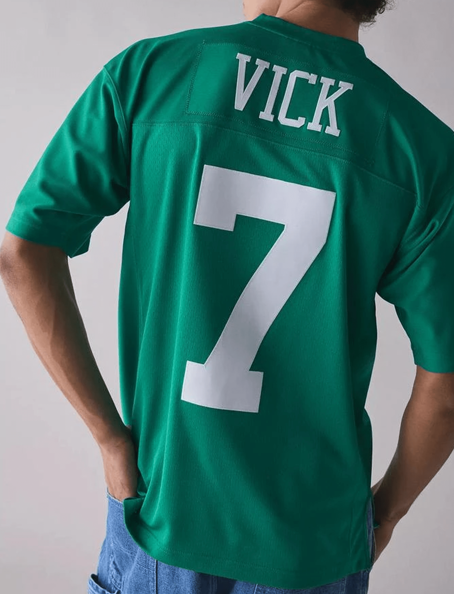 Michael Vick Philadelphia Eagles Mitchell & Ness NFL 2010-11 Legacy Jersey - Kelly Green
