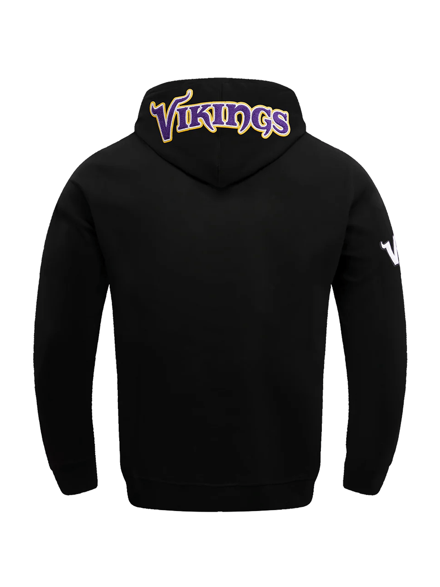 Minnesota Vikings Pro Standard NFL Team Chenille Hoodie Jumper - Black