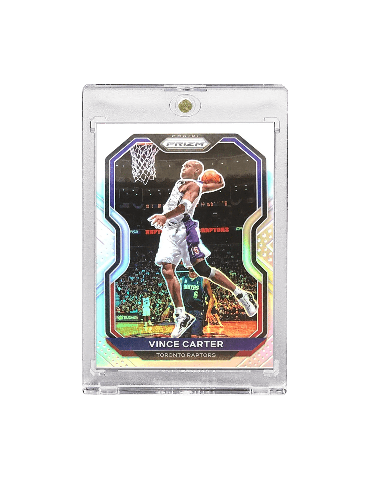 Vince Carter Toronto Raptors Panini NBA 20-21 Prizm Silver Card