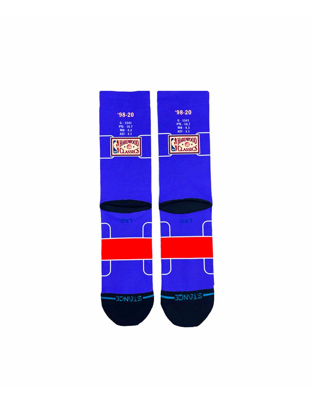 Vince Carter Toronto Raptors Stance NBA Retro Big Head Crew Socks