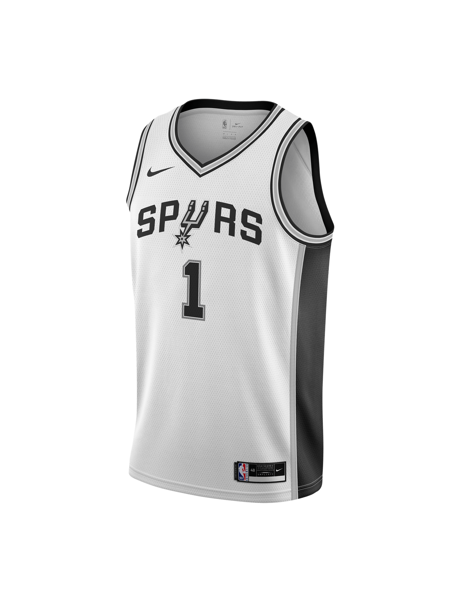 Youths Victor Wembanyama San Antonio Spurs Nike NBA Association Jersey - White