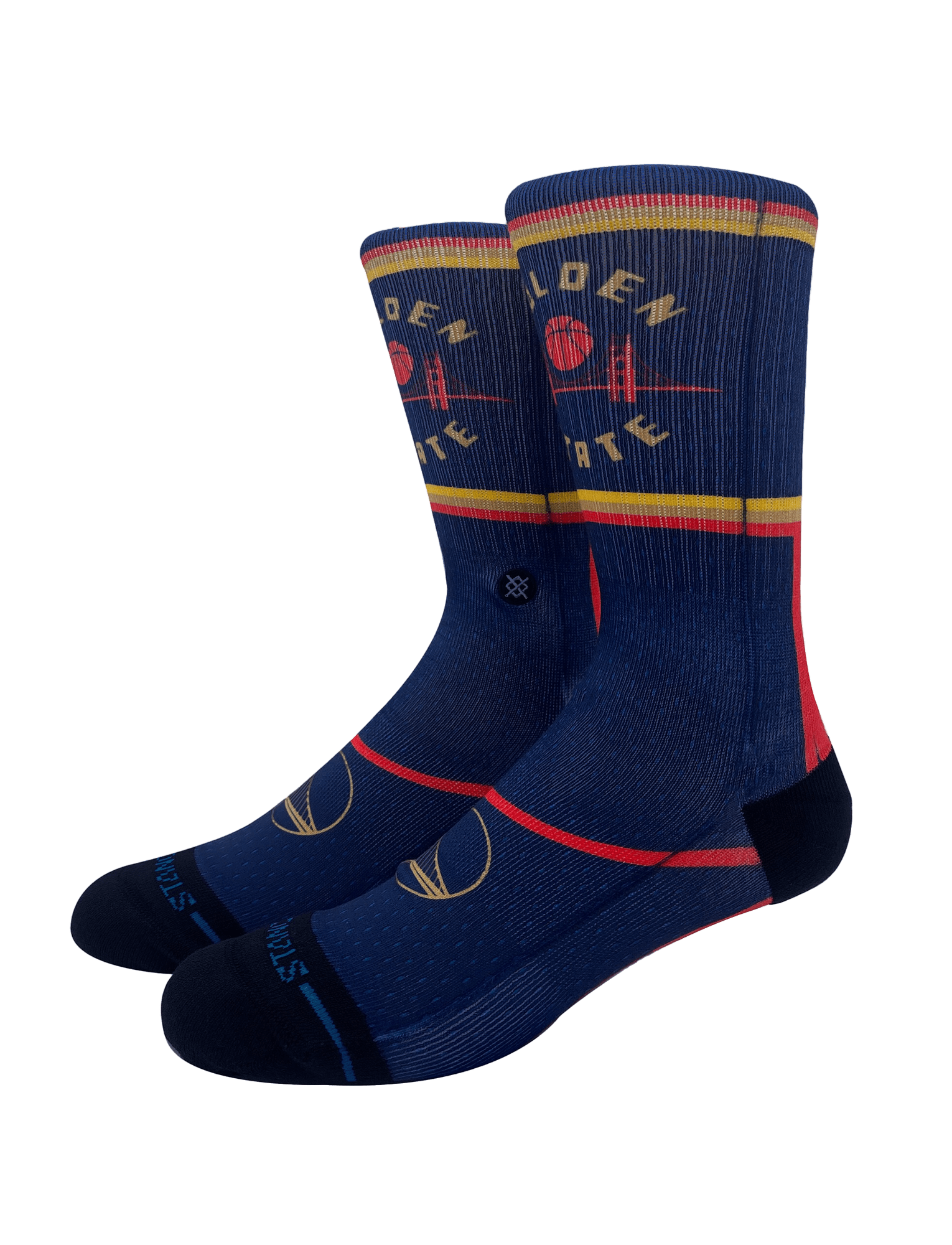 Golden State Warriors Stance NBA 24-25 City Edition Crew Socks
