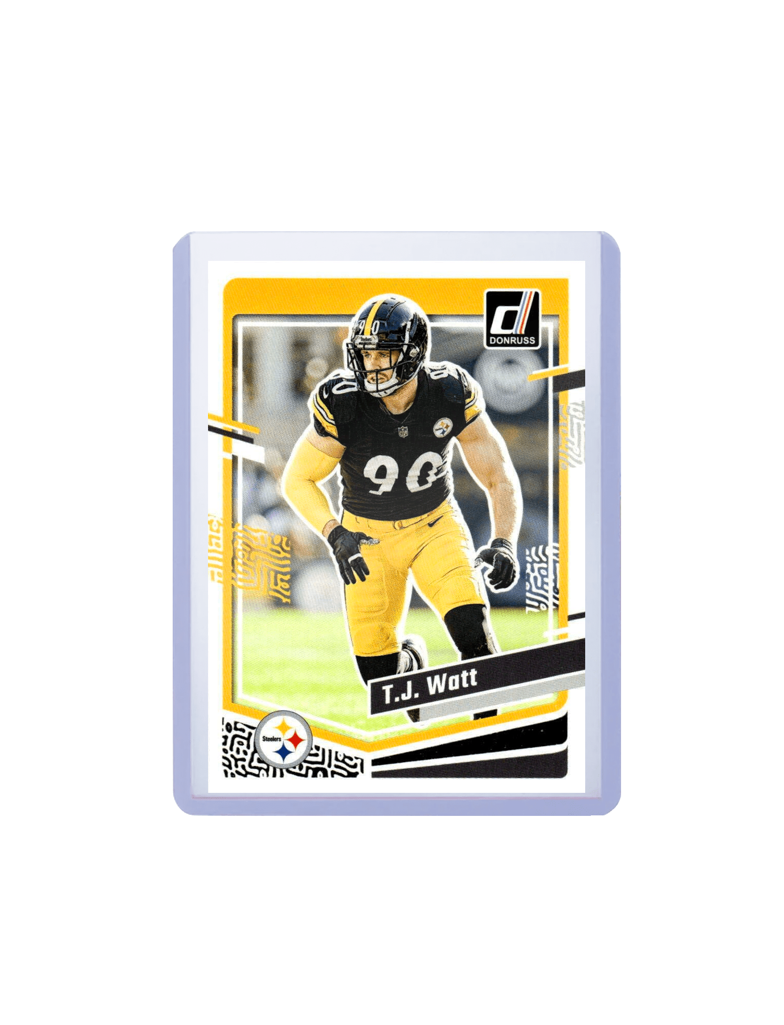 TJ Watt Pittsburgh Steelers Panini NFL 23-24 Donruss Card
