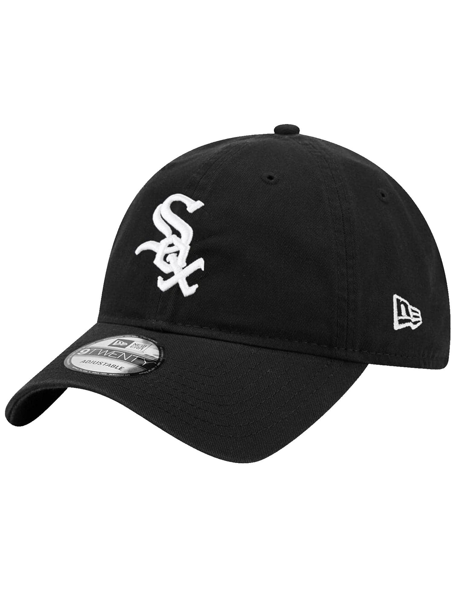 Chicago White Sox New Era MLB Team 9TWENTY Strapback Hat - Black