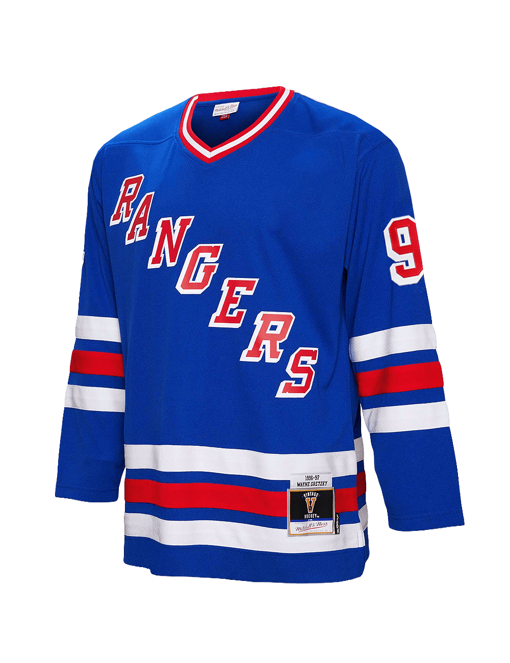 Wayne Gretzky New York Rangers Mitchell & Ness NHL 96-97 Power Play Jersey - Blue