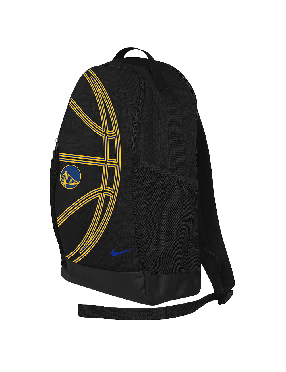 Golden State Warriors Nike NBA Brasilia 2.0 Backpack Bag - Black