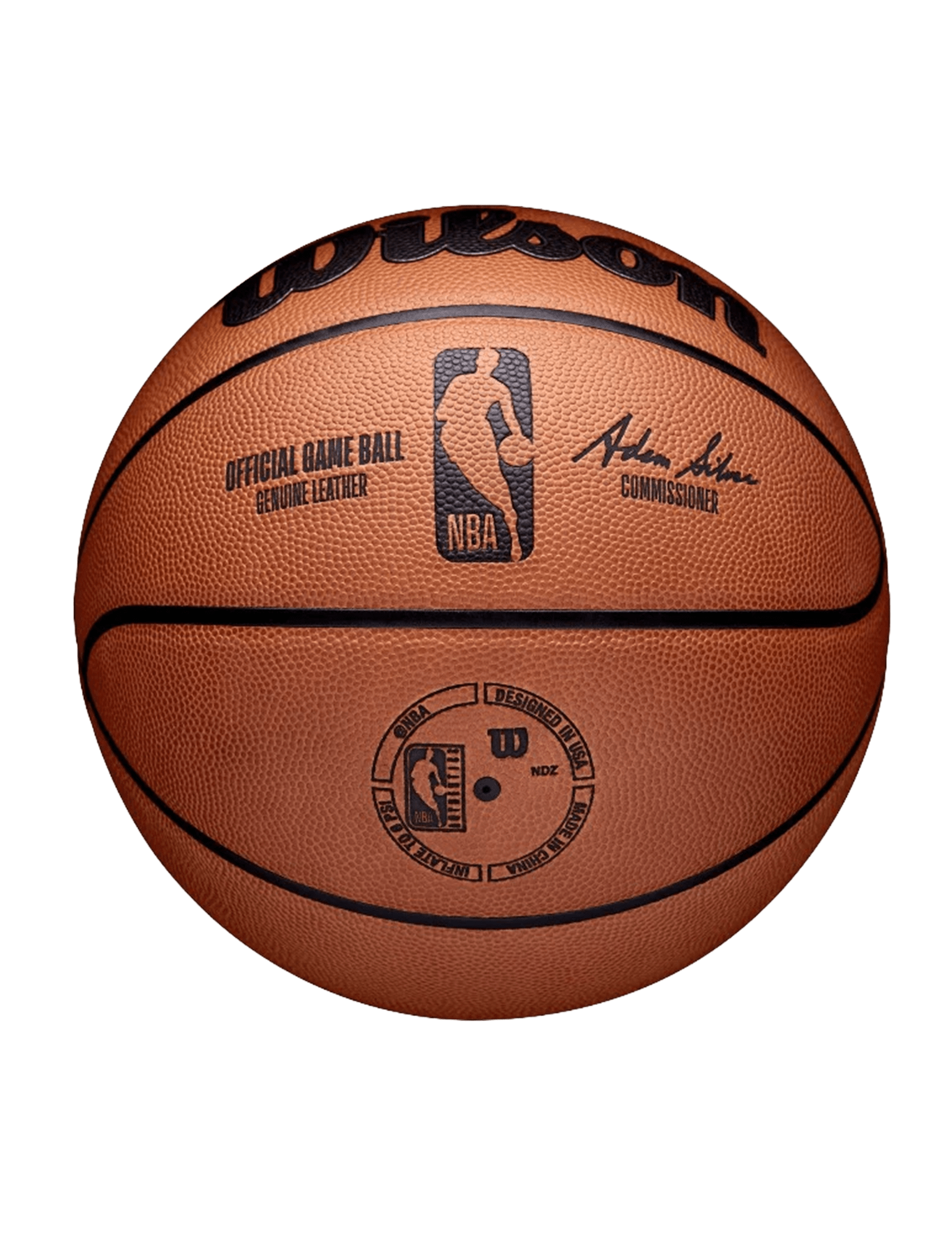 Wilson Official NBA Authentic Full Size Game Ball In Gift Box