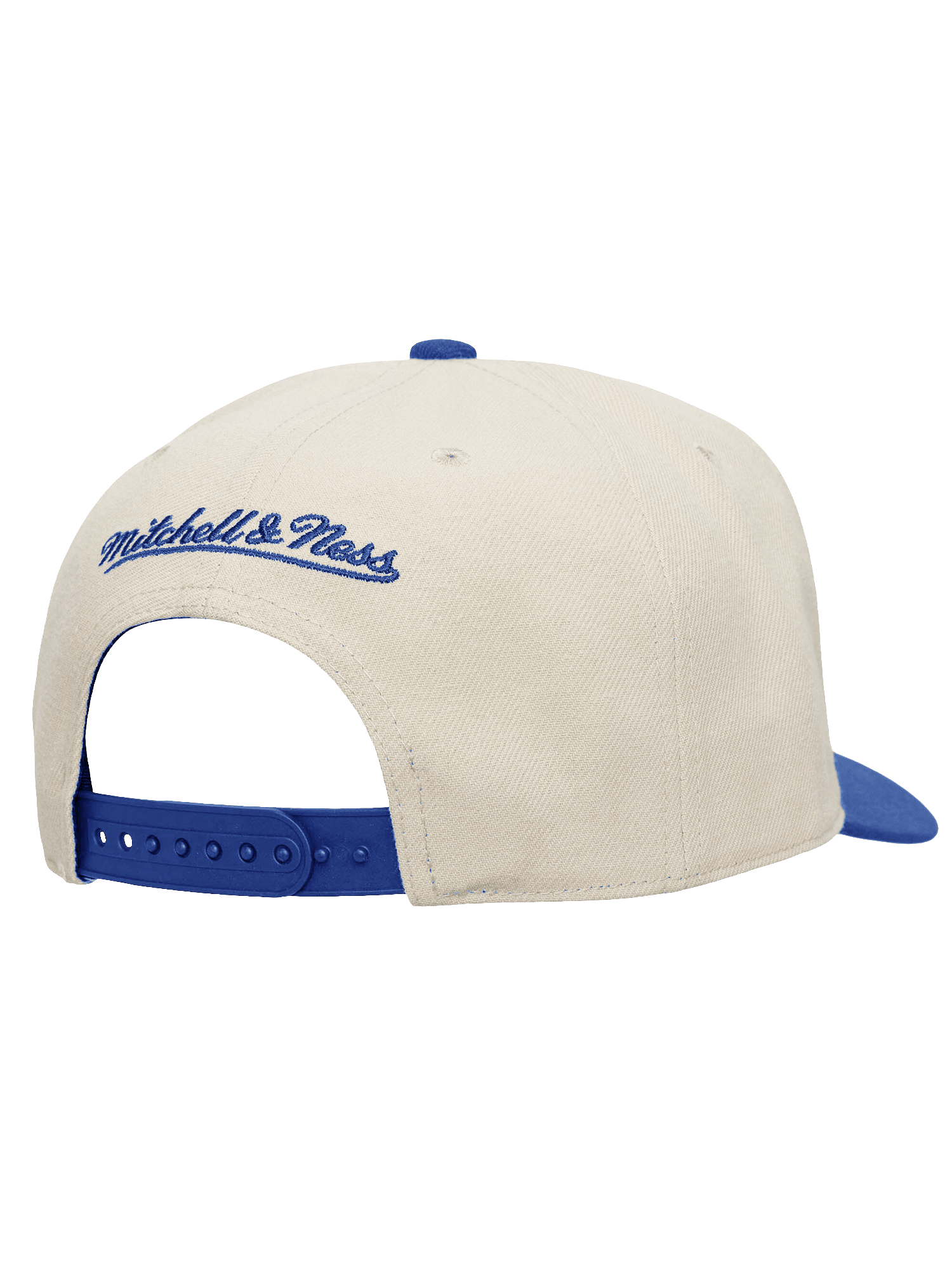 Golden State Warriors Mitchell & Ness NBA Team Flex-Snap Snapback Hat - Off White