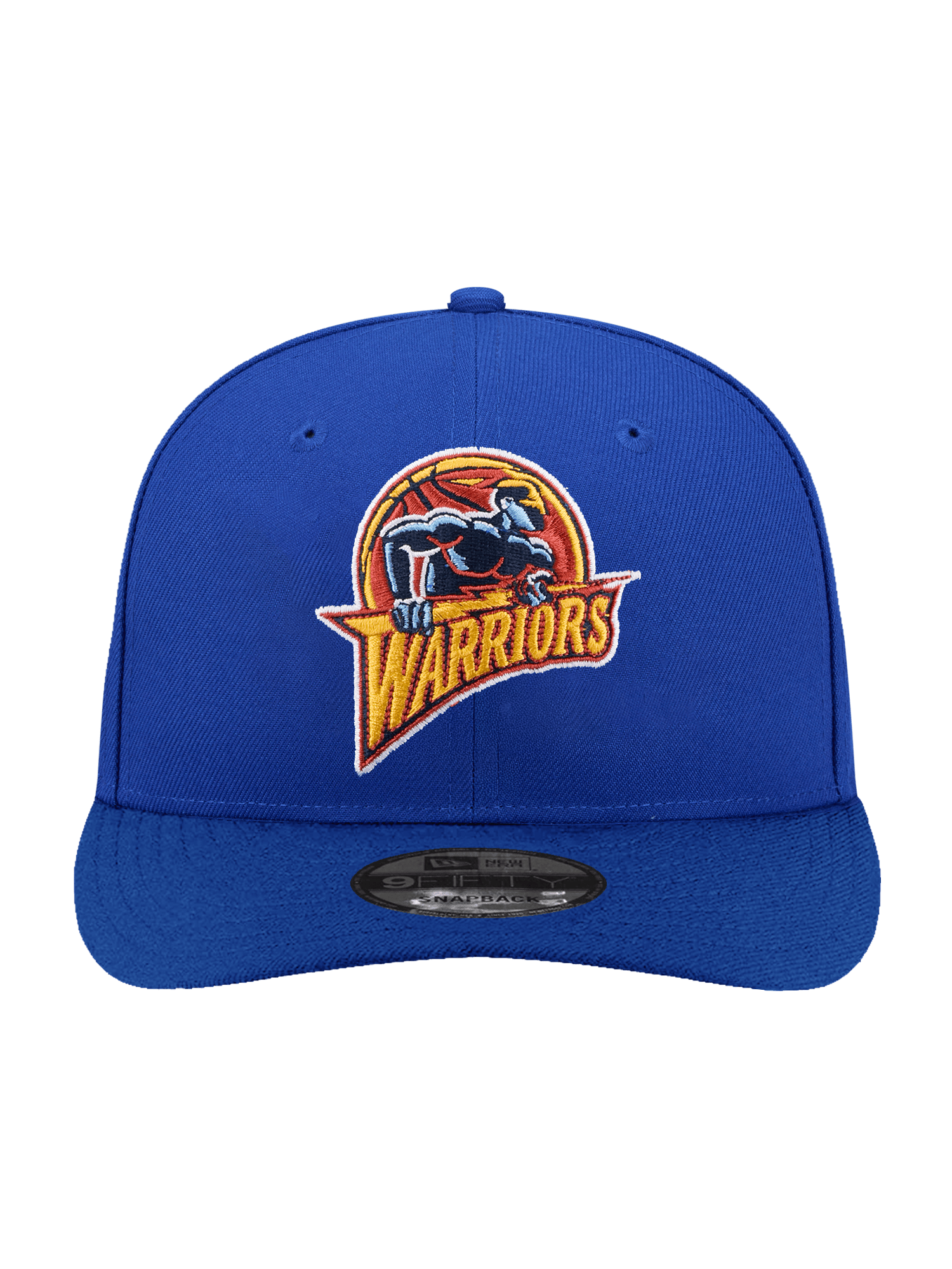 Golden State Warriors New Era NBA HWC 9FIFTY Pre-Curved Snapback Hat - Blue