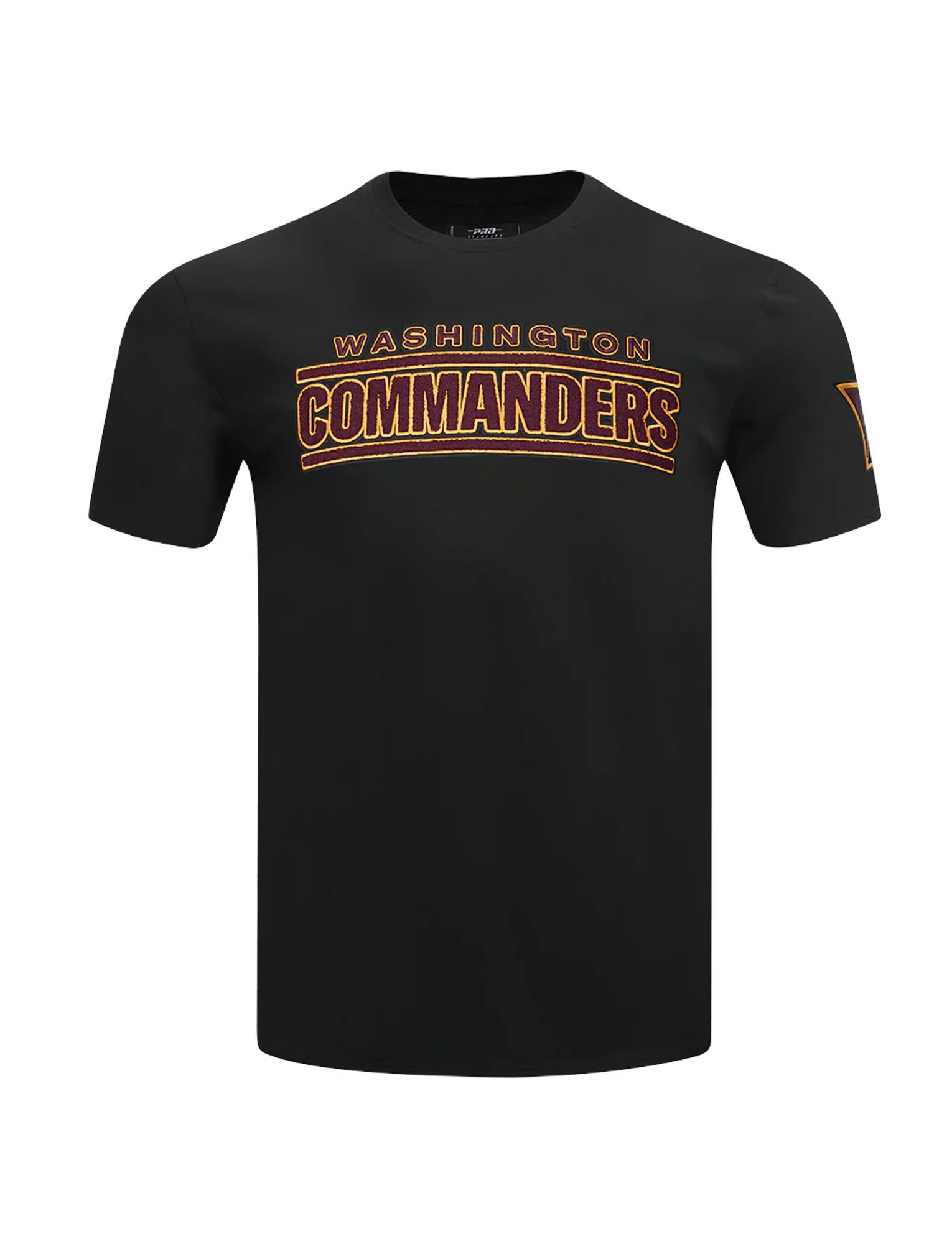 Washington Commanders Pro Standard NFL Classic Chenille Flex T-Shirt - Black