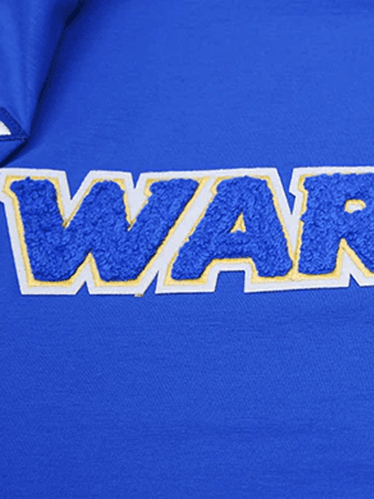 Golden State Warriors Pro Standard NBA Team Chenille Flex T-Shirt - Blue