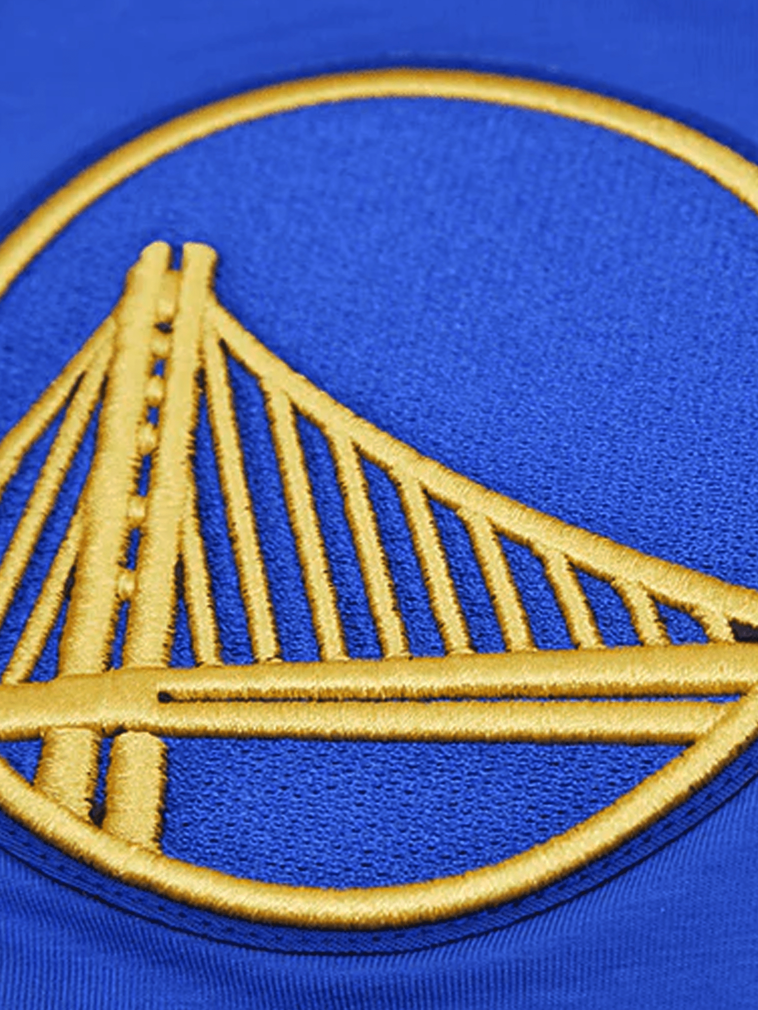 Golden State Warriors Pro Standard NBA Team Chenille Flex T-Shirt - Blue