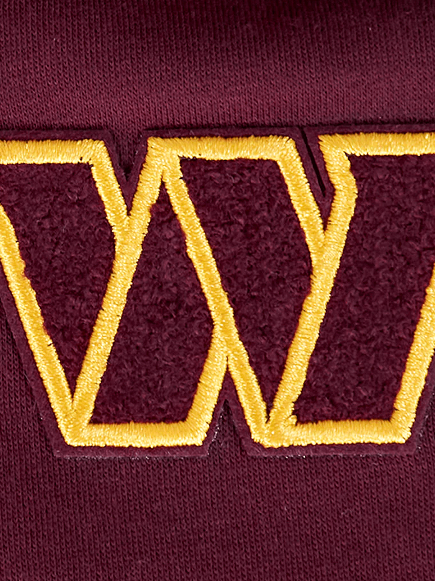 Washington Commanders Pro Standard NFL Team Chenille Hoodie Jumper - Burgundy