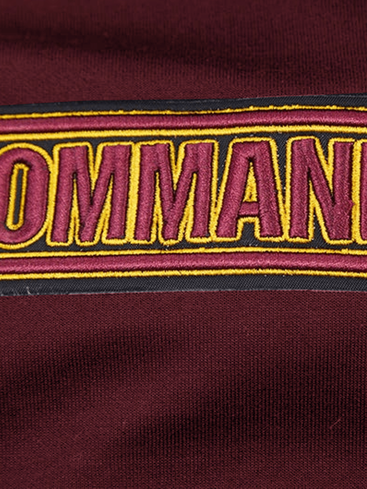 Washington Commanders Pro Standard NFL Team Chenille Hoodie Jumper - Burgundy