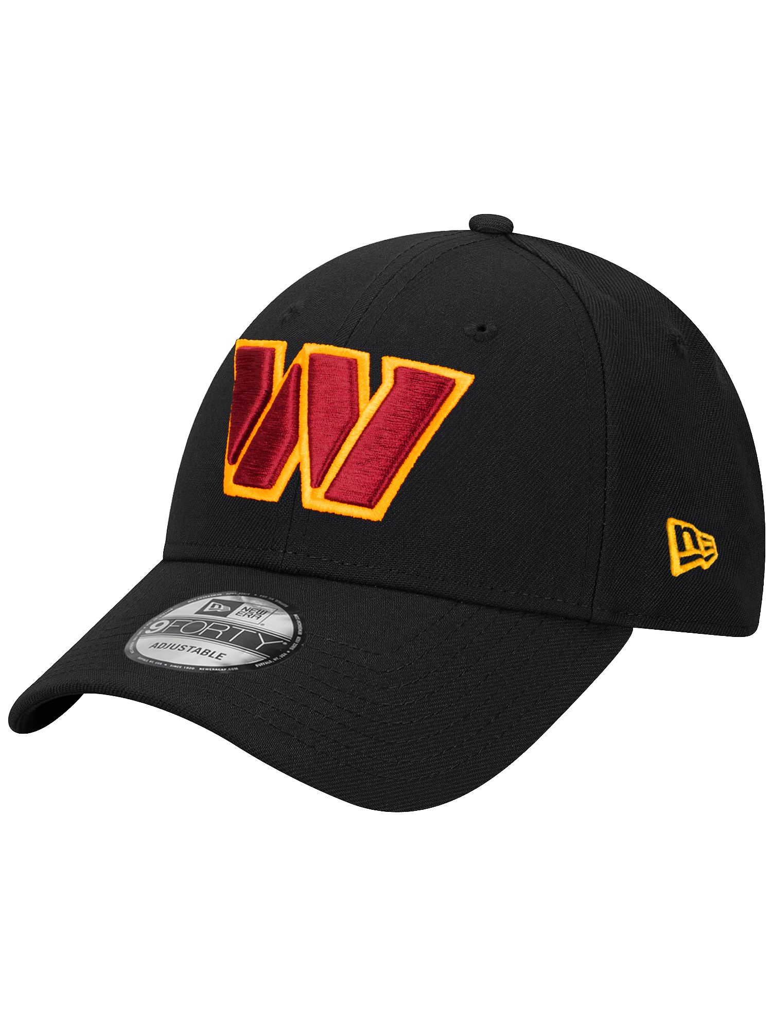 Washington Commanders New Era NFL Team 9FORTY Snapback Hat - Black