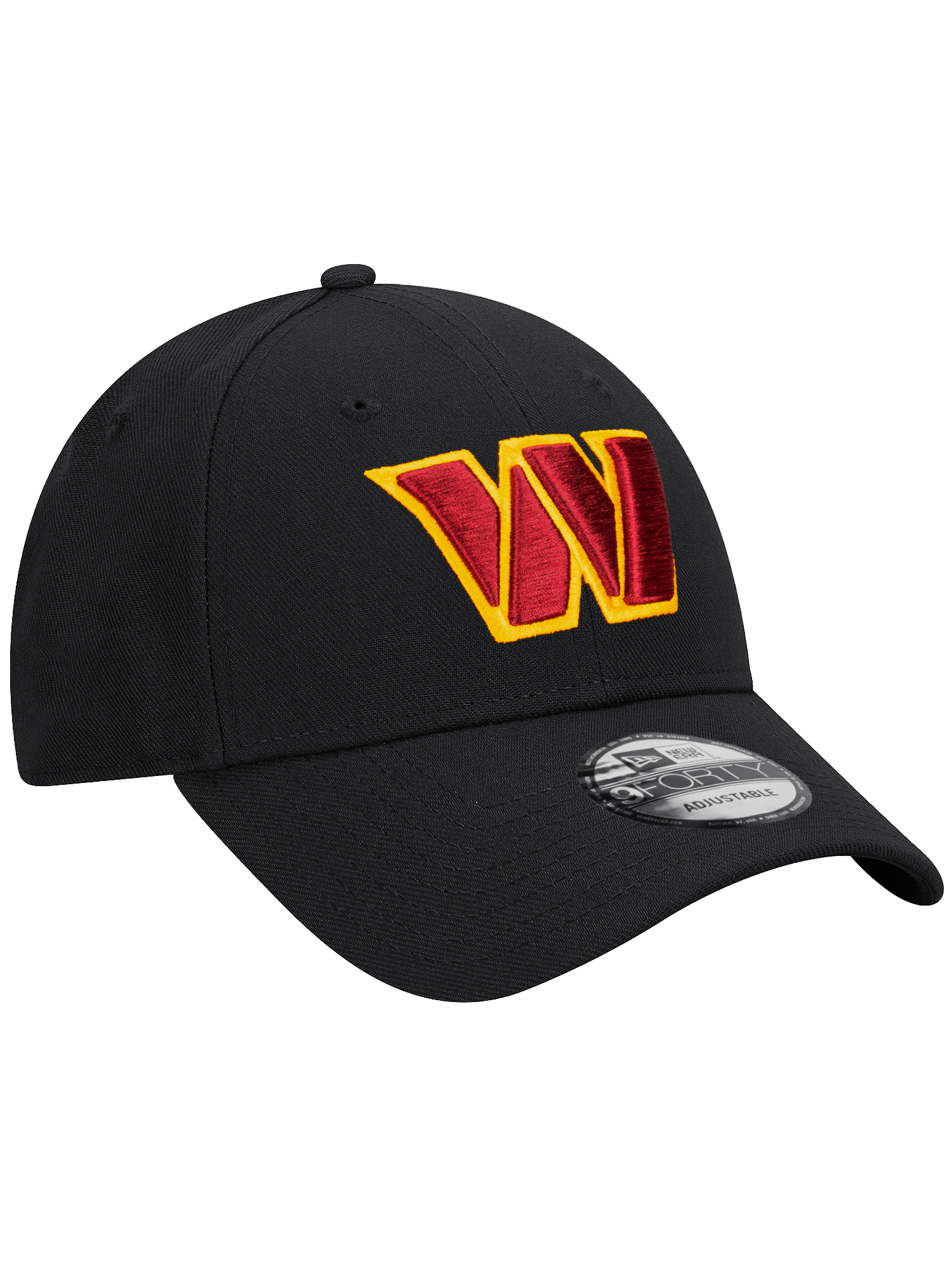 Washington Commanders New Era NFL Team 9FORTY Snapback Hat - Black