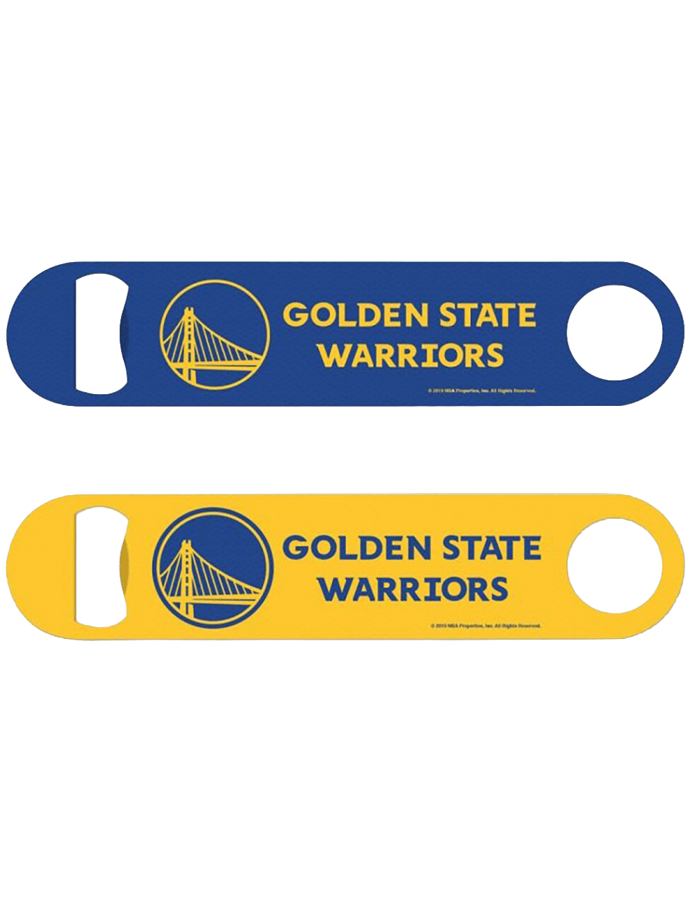 Golden State Warriors Wincraft NBA Double Sided Metal Bottle Opener