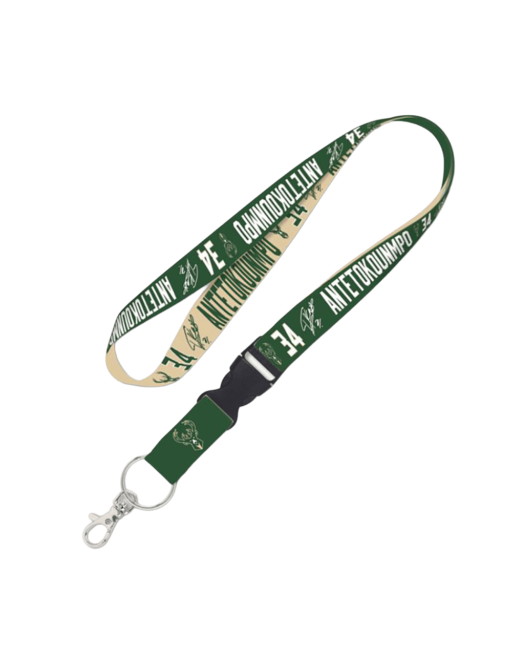 Giannis Antetokounmpo Milwaukee Bucks Wincraft NBA Lanyard w/Detachable Buckle