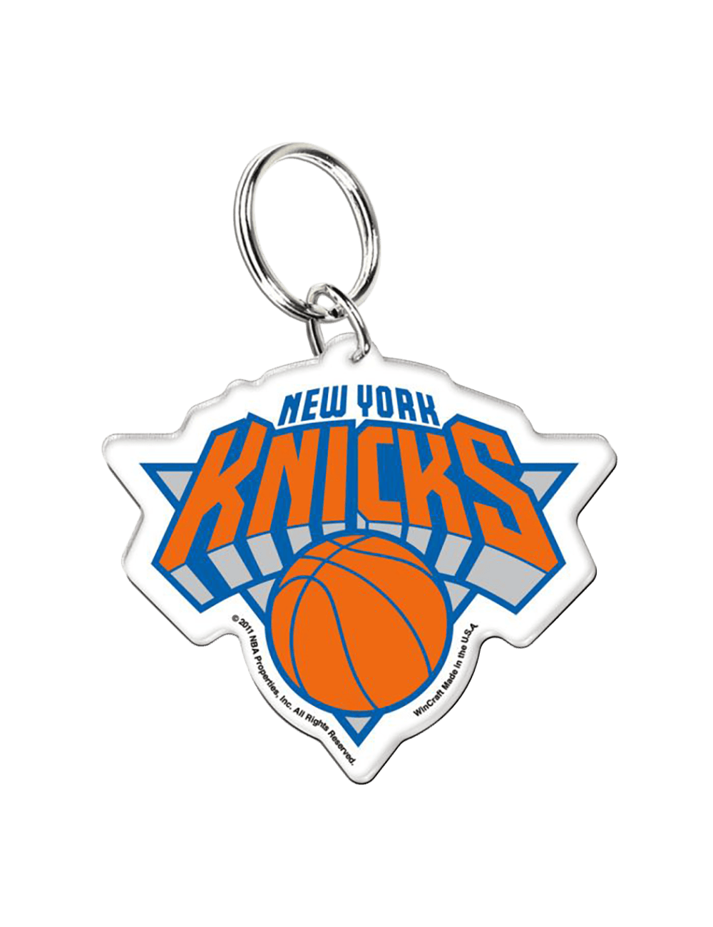 New York Knicks Wincraft NBA Premium Acrylic Team Key Ring