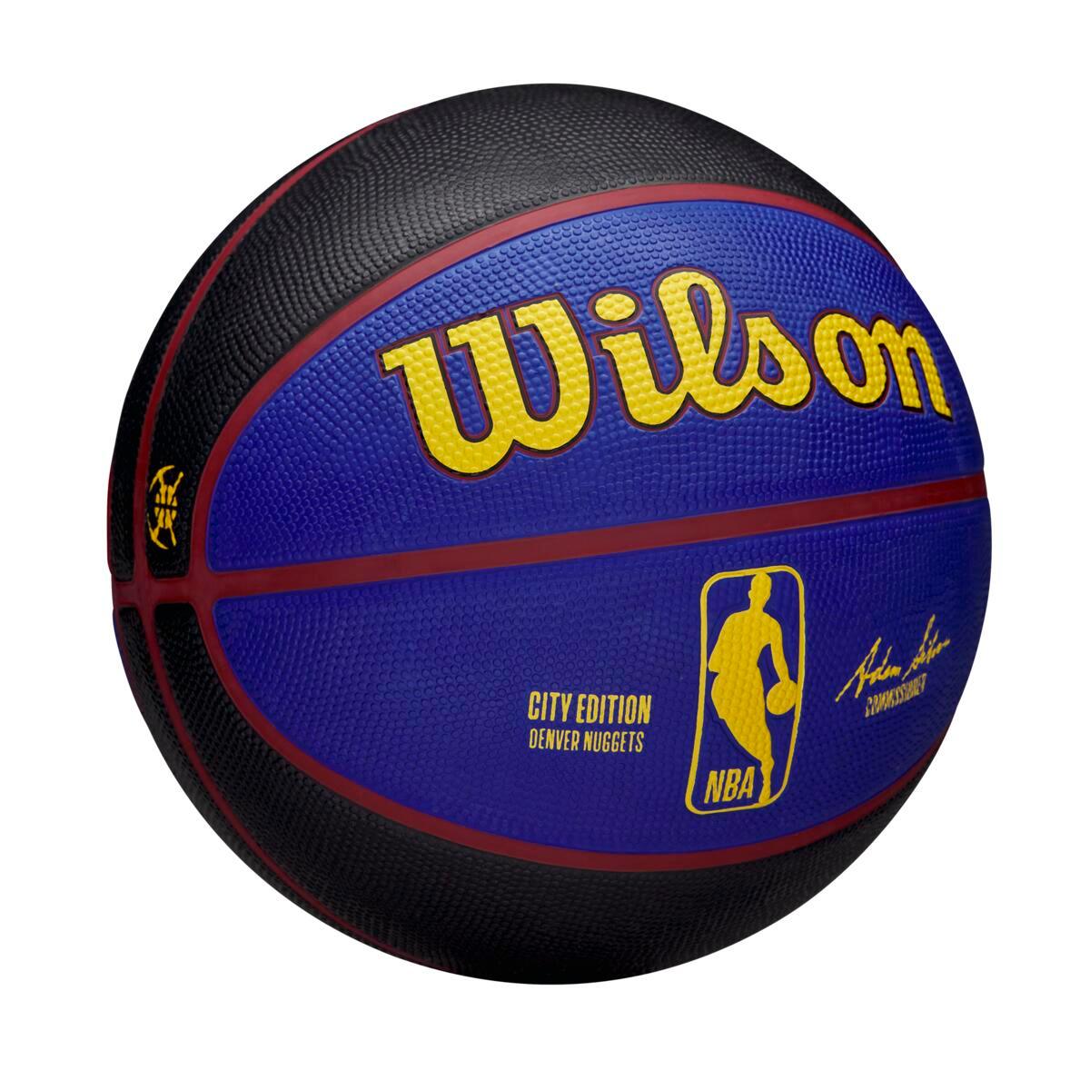 Denver Nuggets Wilson NBA 24 City Edition Basketball Ball