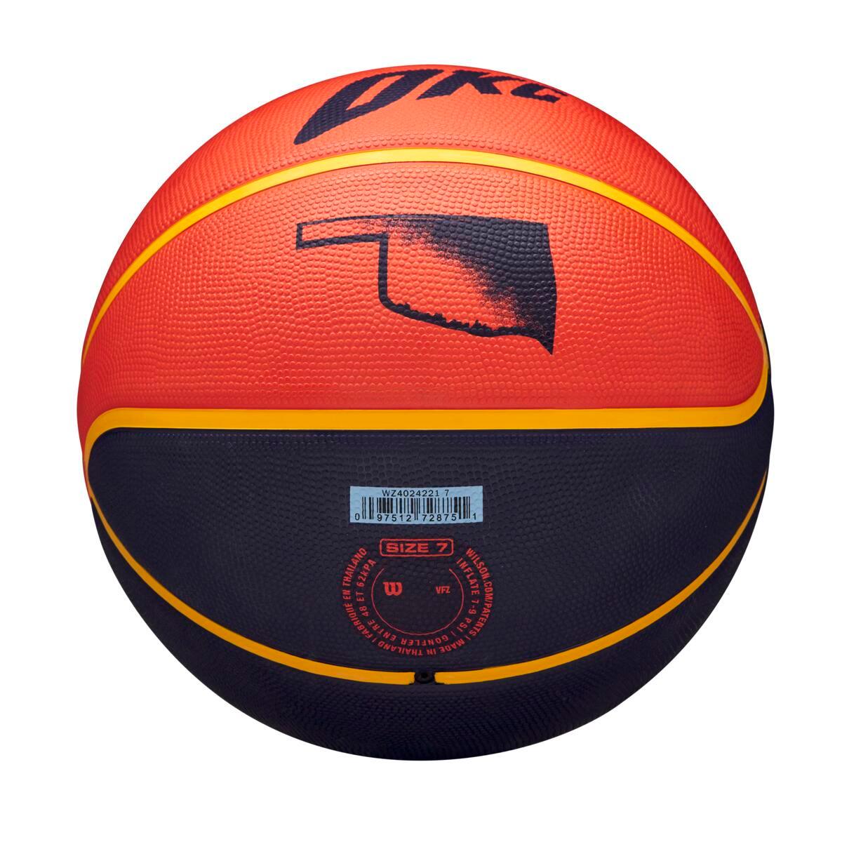 Oklahoma City Thunder Wilson NBA 24 City Edition Basketball Ball
